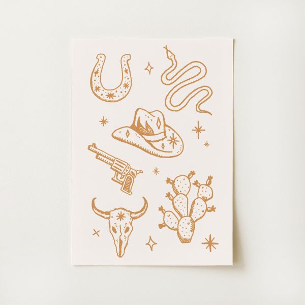Western Print