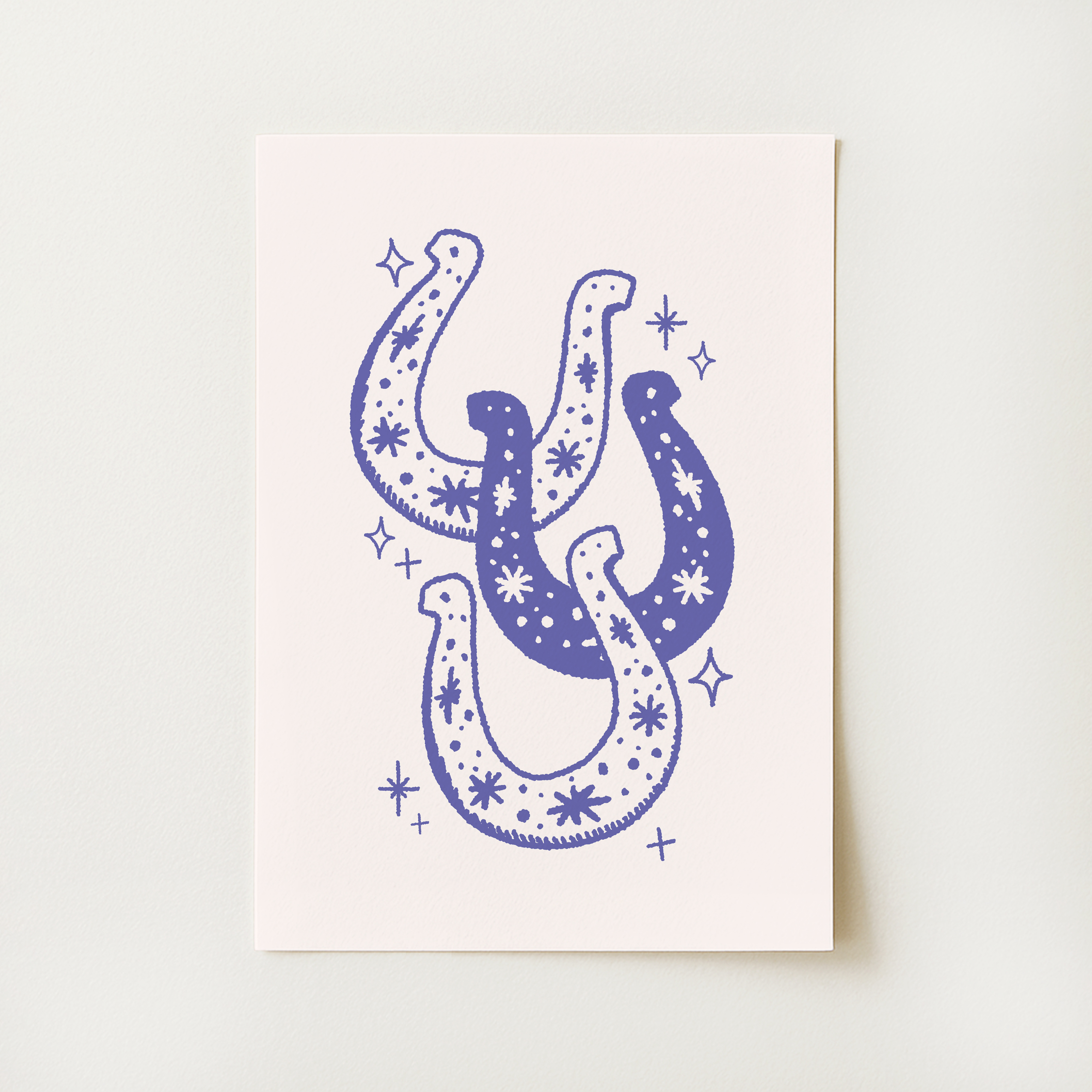 Horseshoe Print