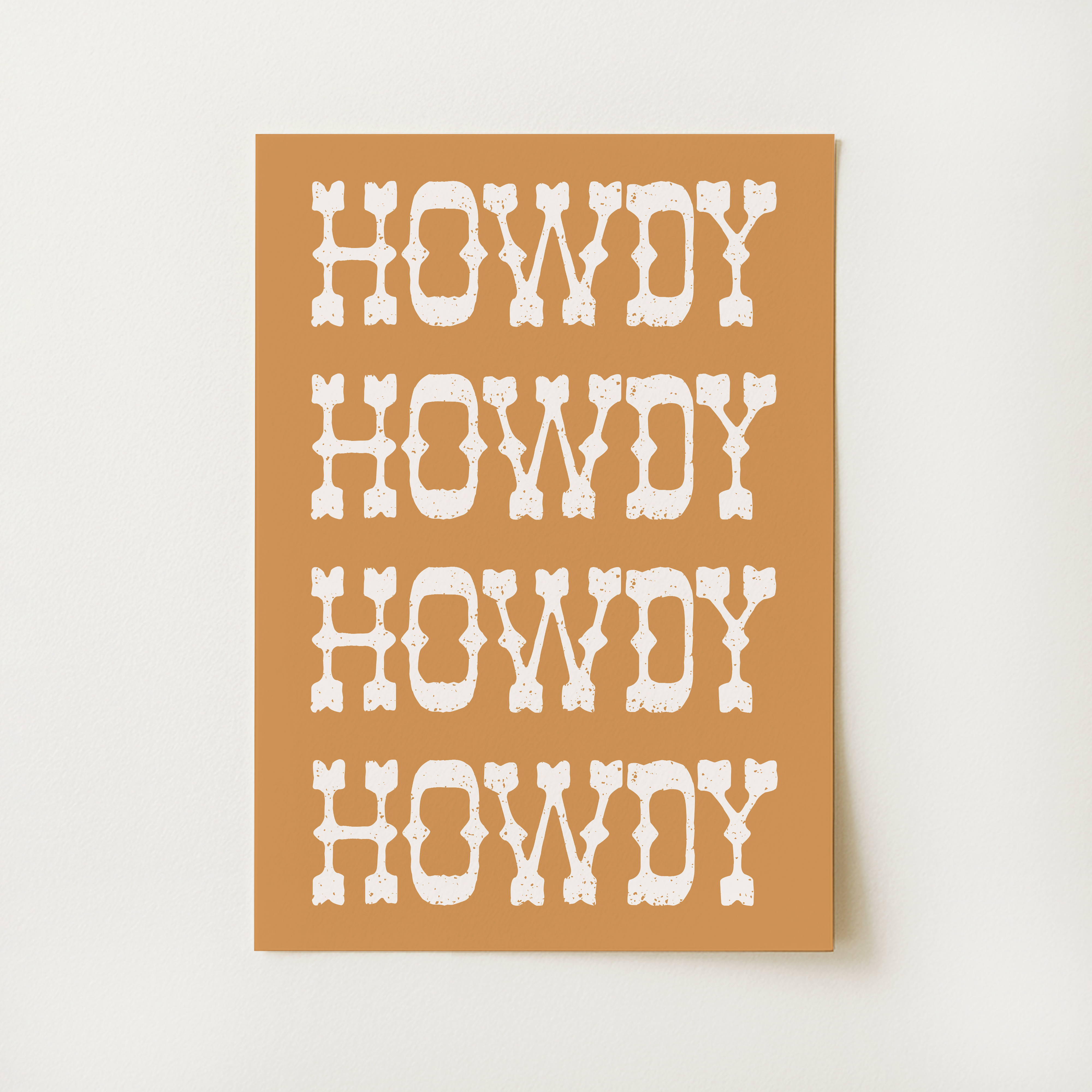 Howdy Print