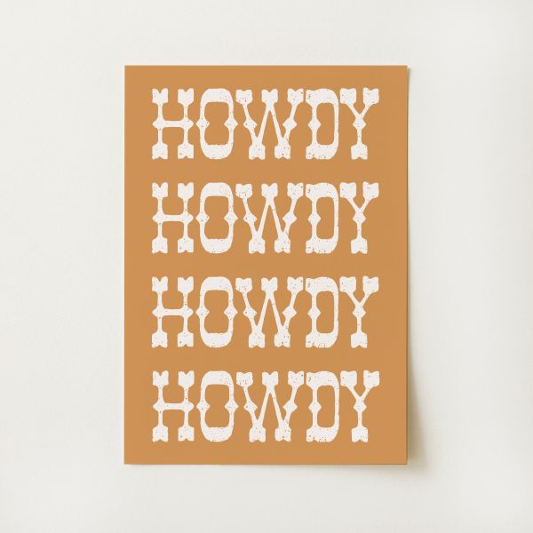 Howdy Print