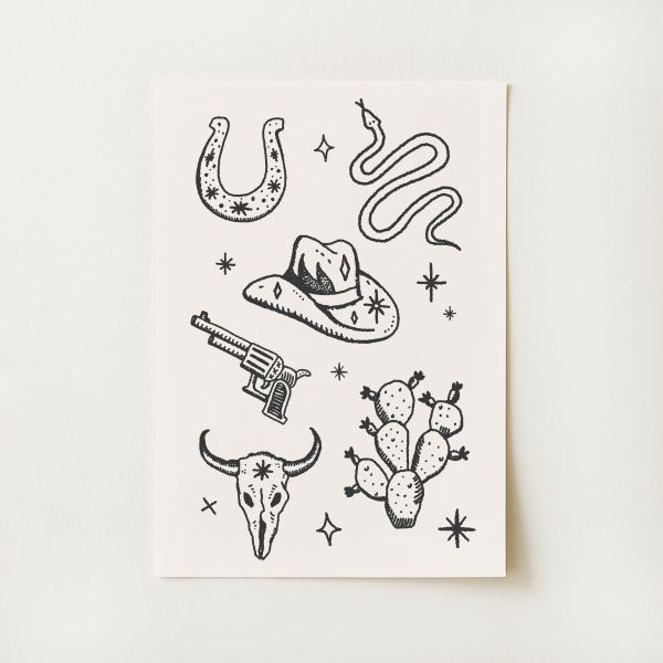Western Print