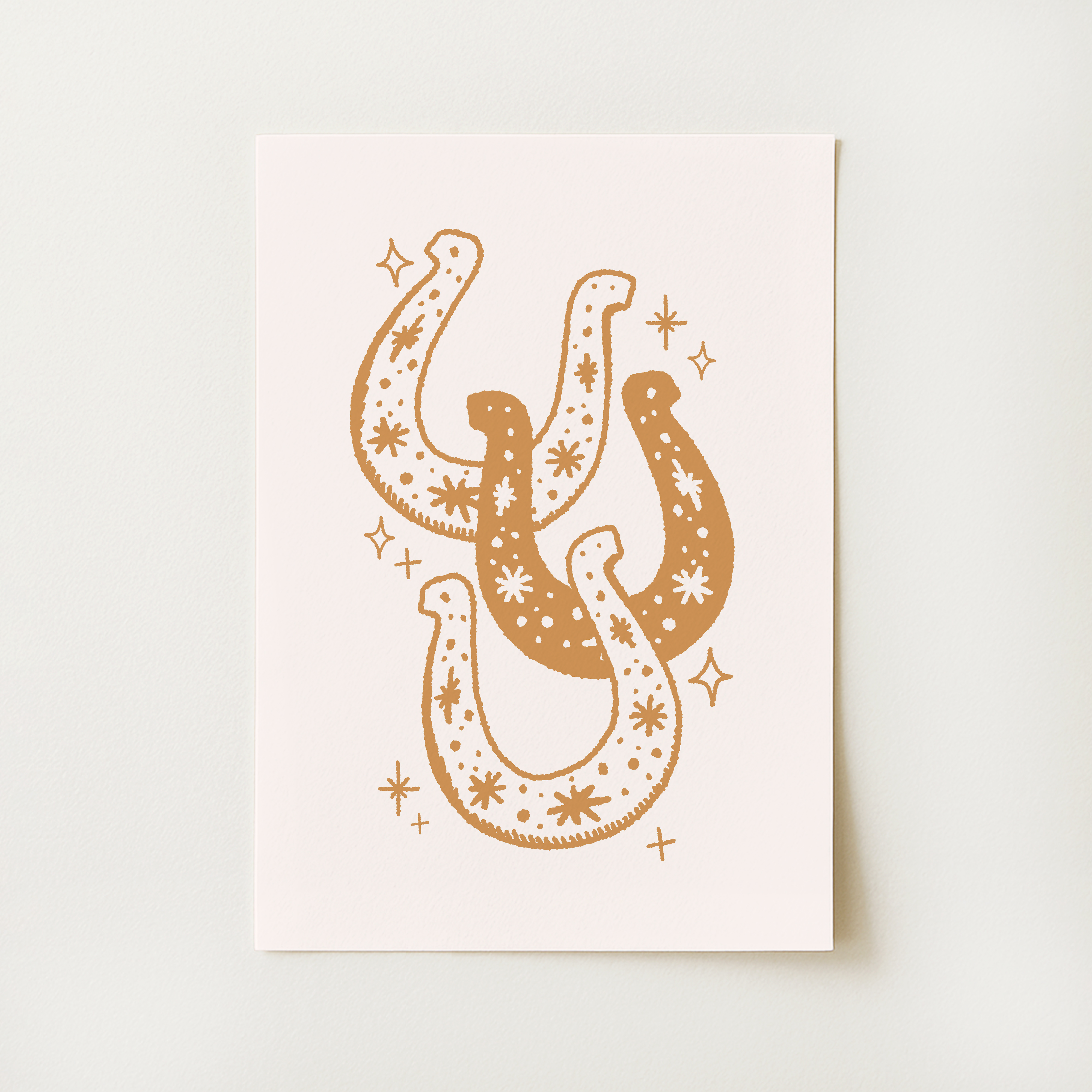 Horseshoe Print