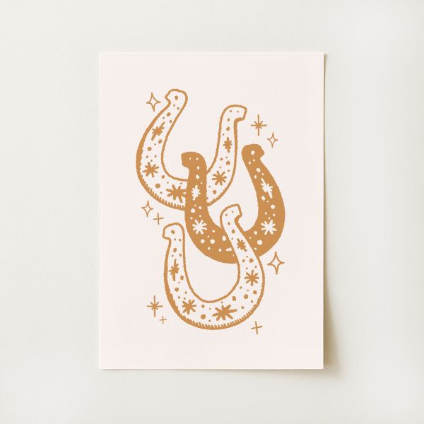 Horseshoe Print