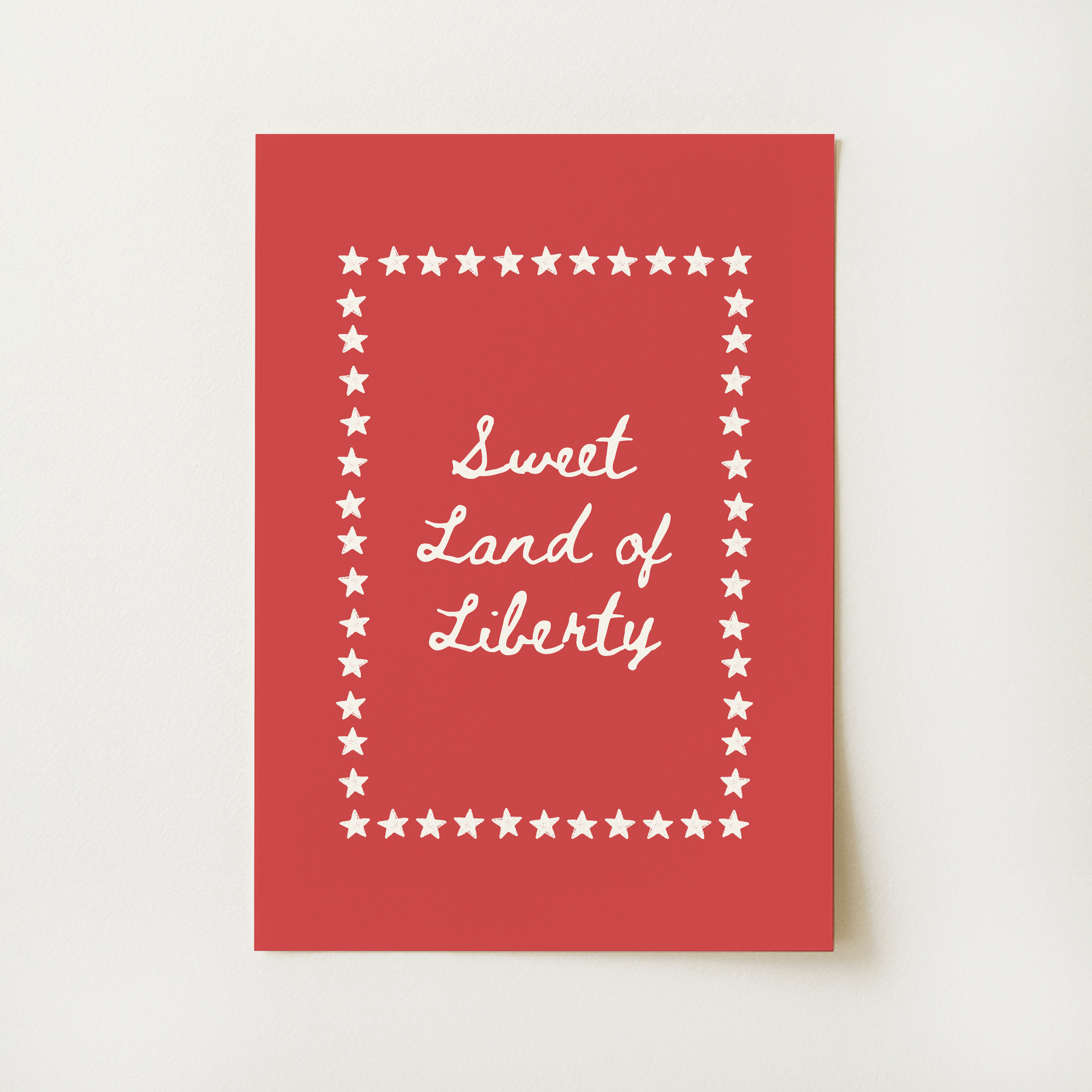 Sweet Land of Liberty Print