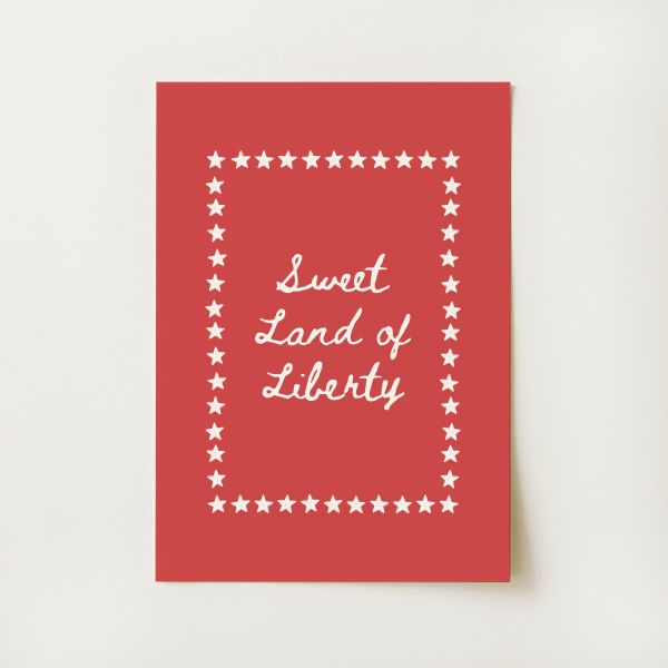 Sweet Land of Liberty Print