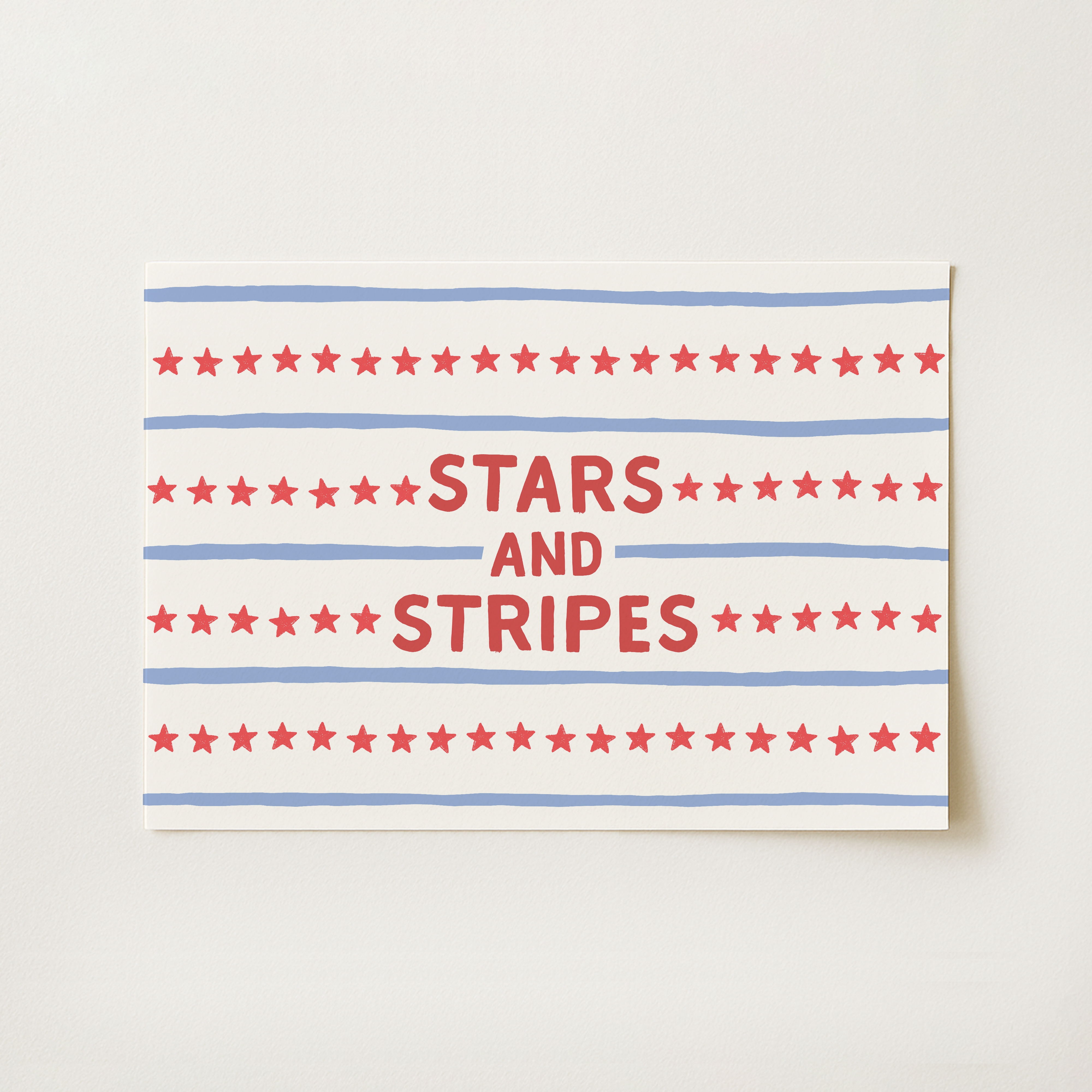 Stars and Stripes Print