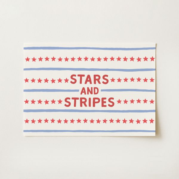 Stars and Stripes Print