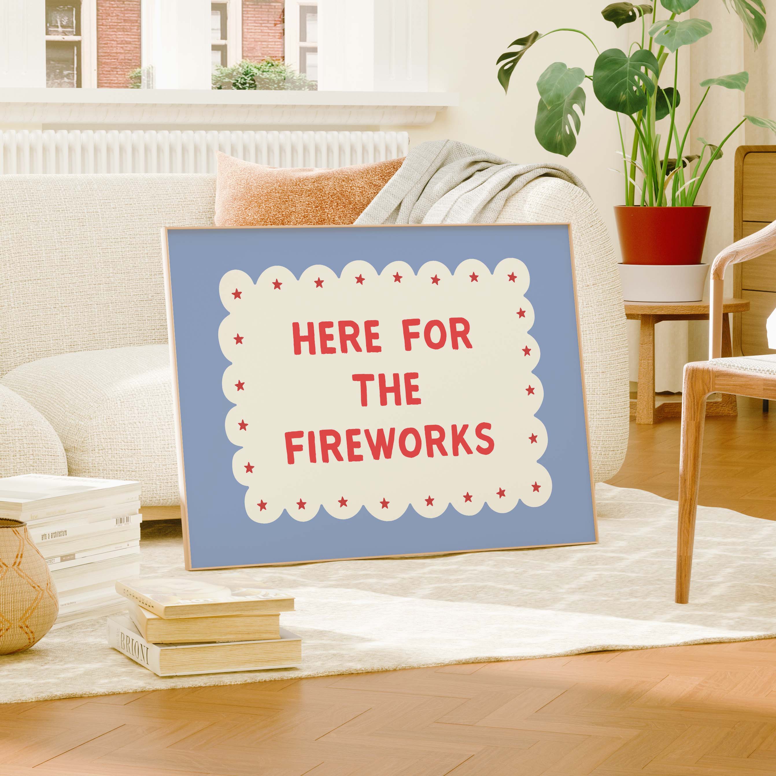 Here for the Fireworks Print - Image 3