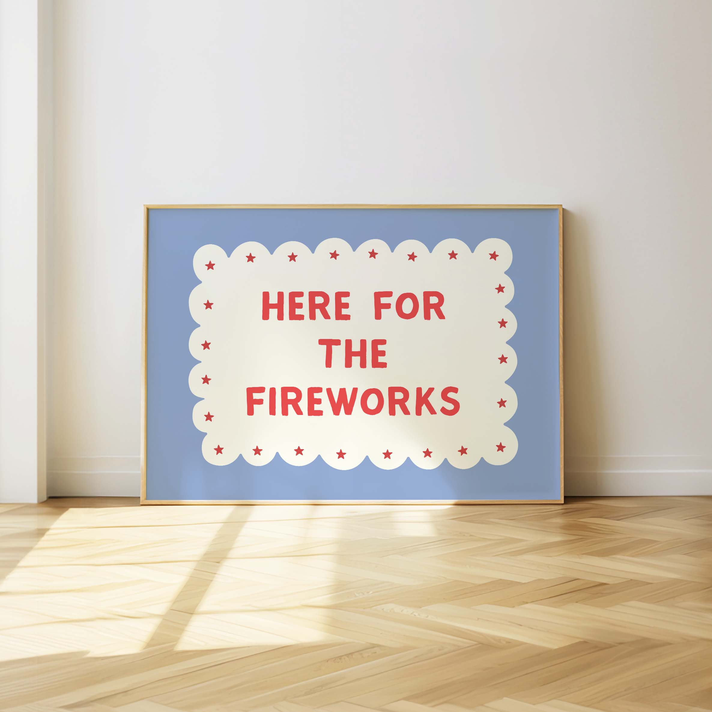Here for the Fireworks Print - Image 5