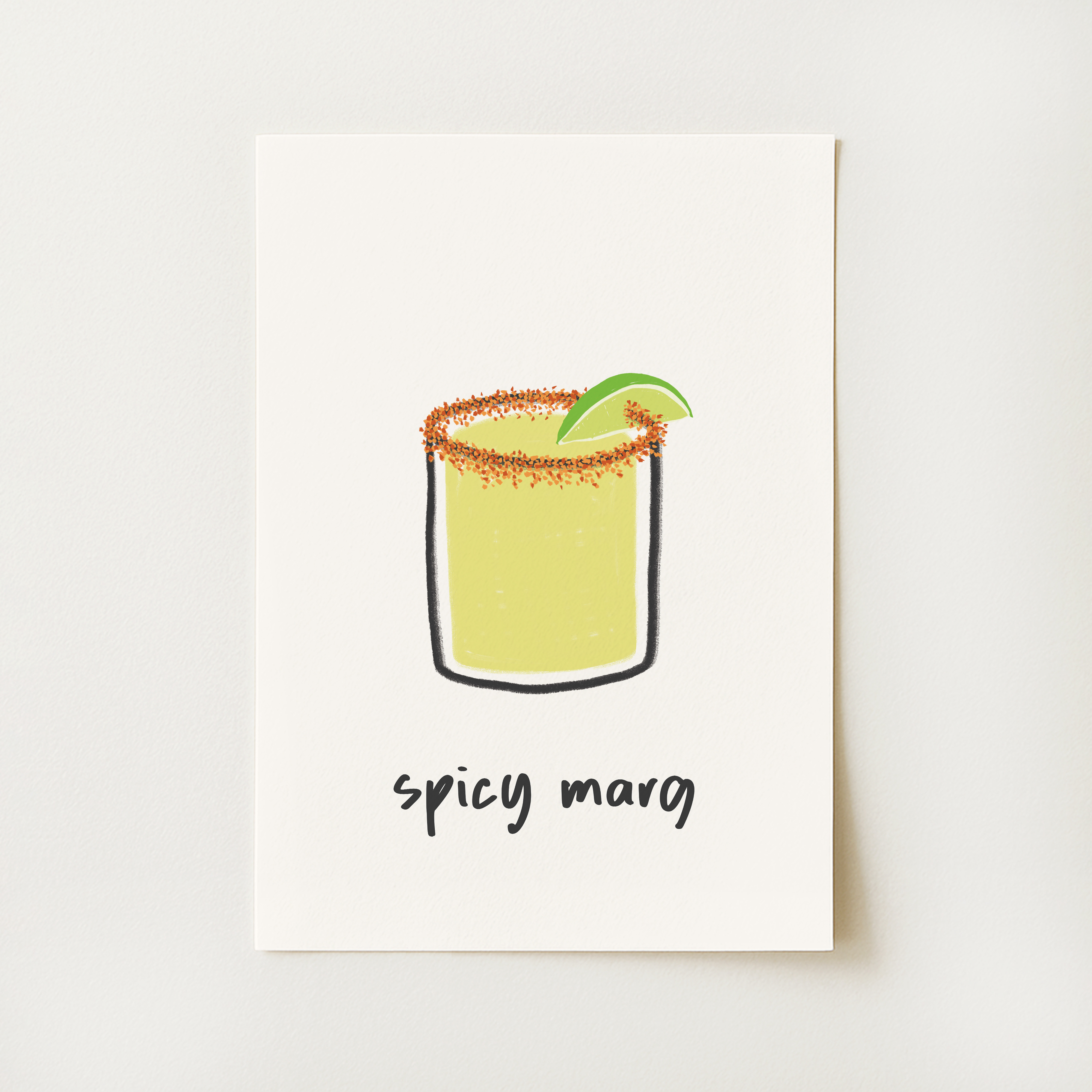 Spicy Margarita Print