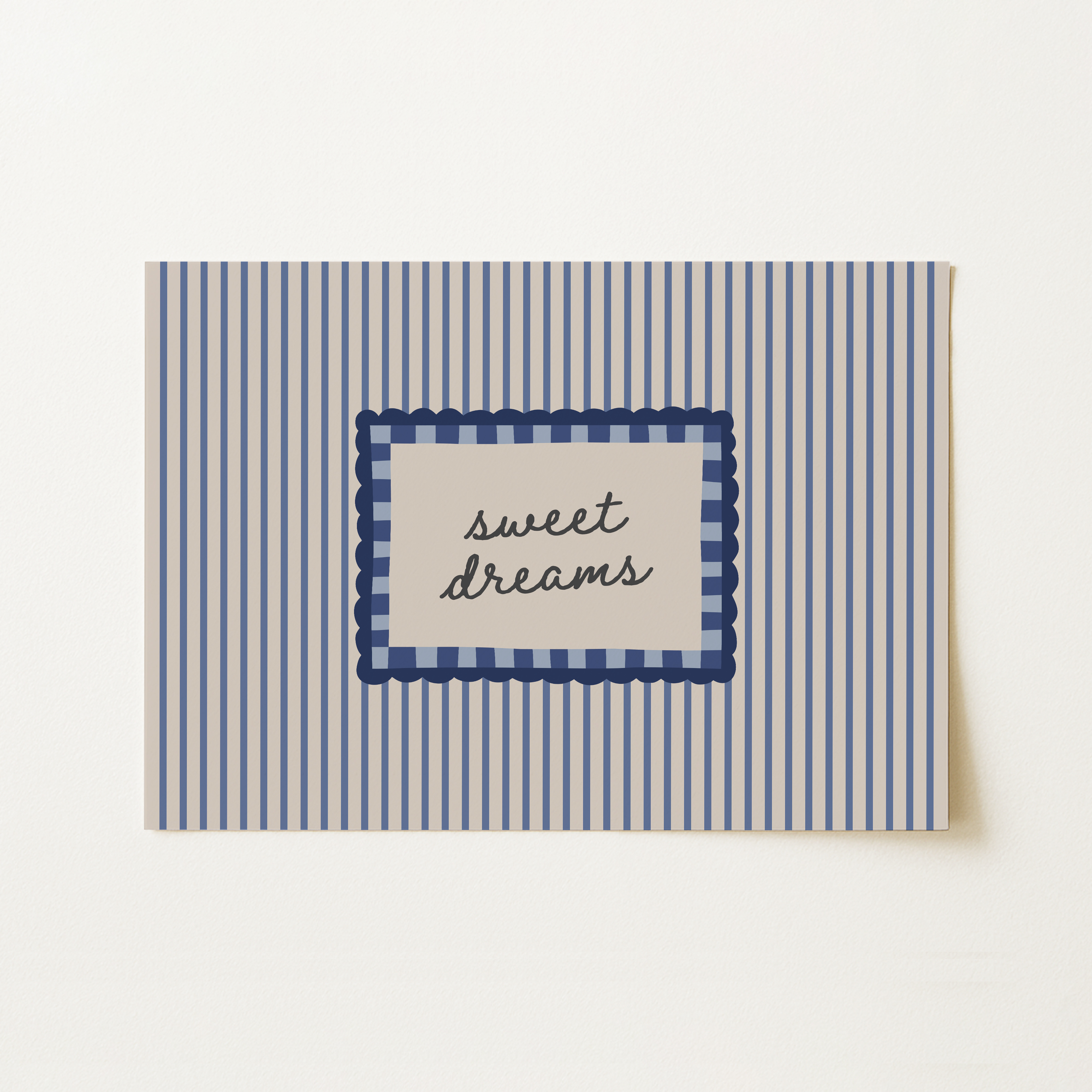 Sweet Dreams Blue Print