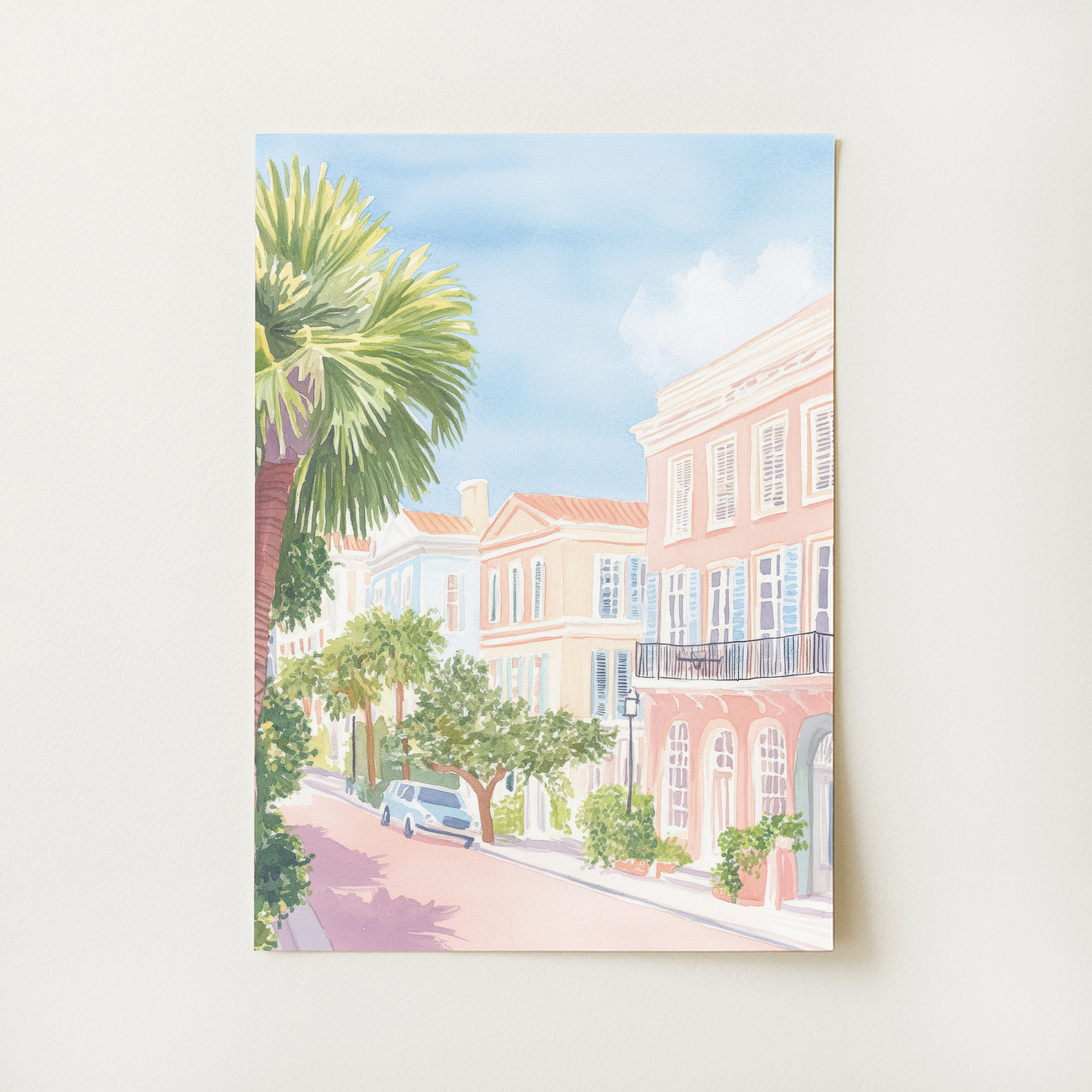 Charleston Painting 2 Print