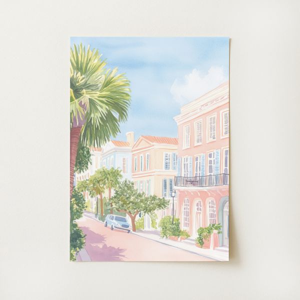 Charleston Painting 2 Print