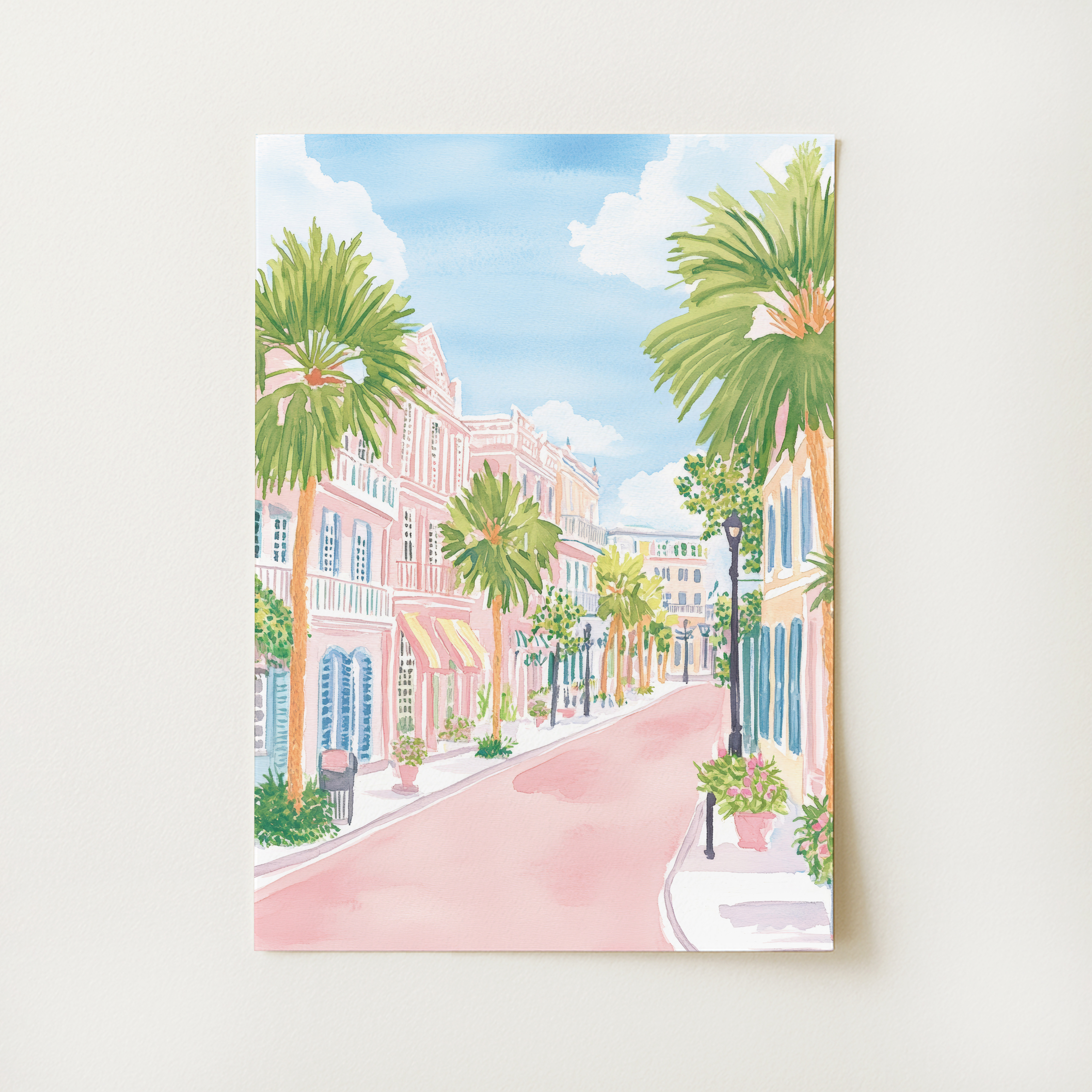 Charleston Painting 3 Print
