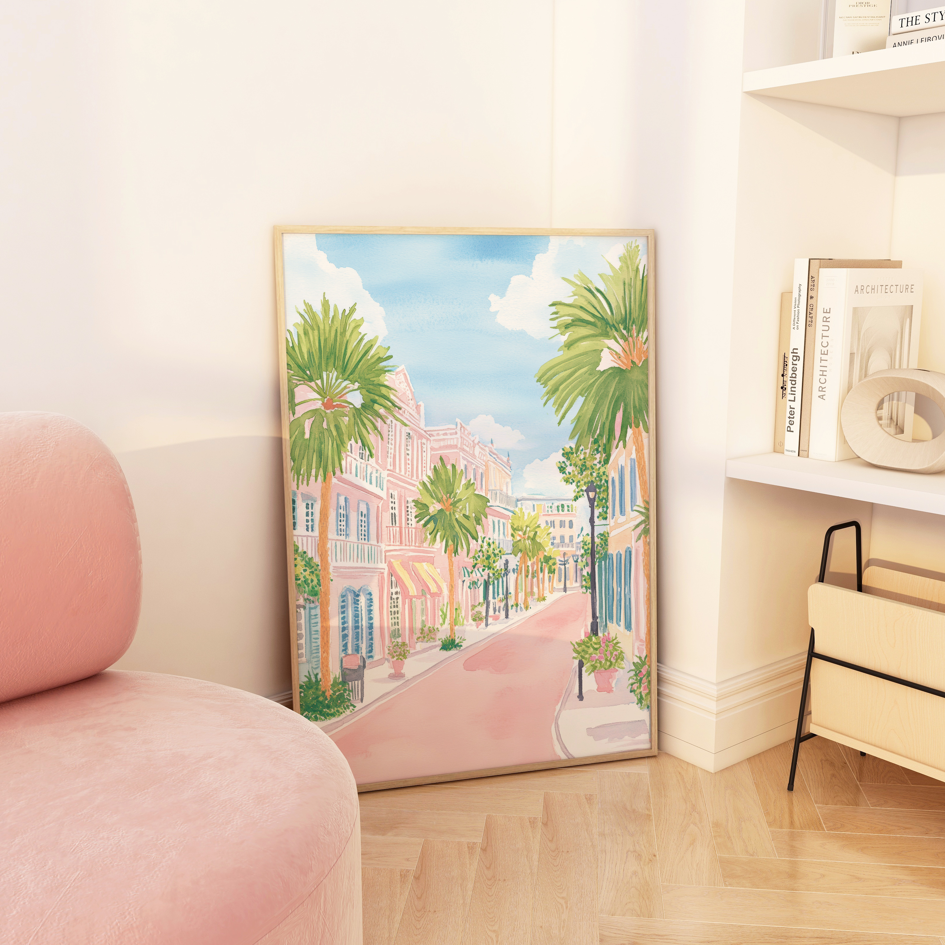 Charleston Painting 3 Print - Image 2