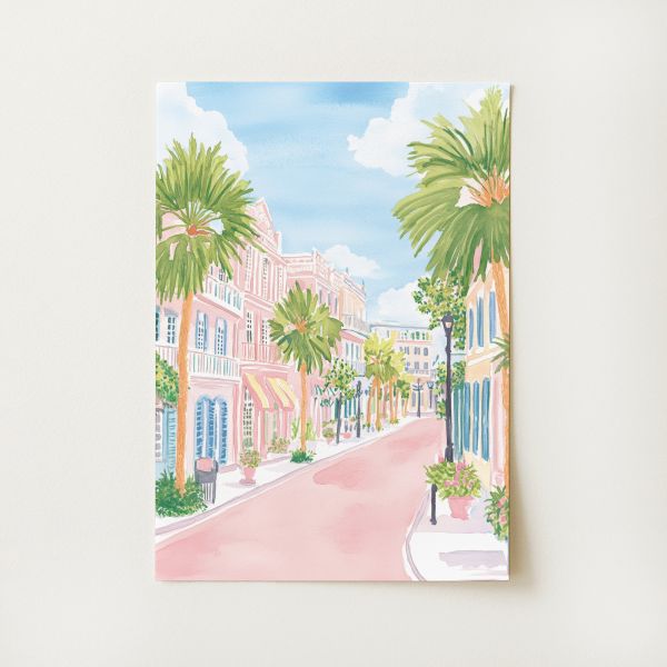 Charleston Painting 3 Print