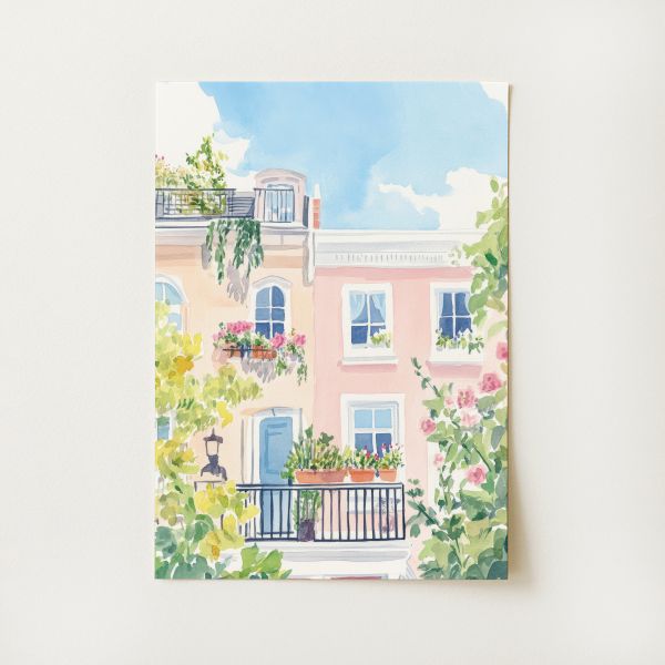 Charleston Painting 4 Print