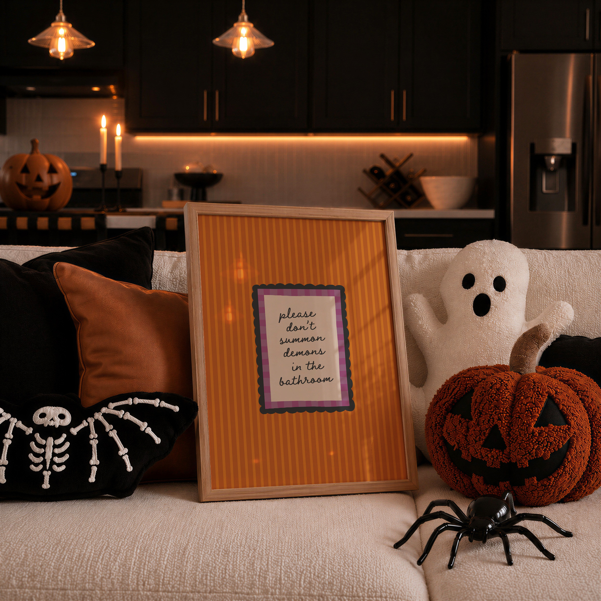 Funny Halloween Bathroom Print - Image 5