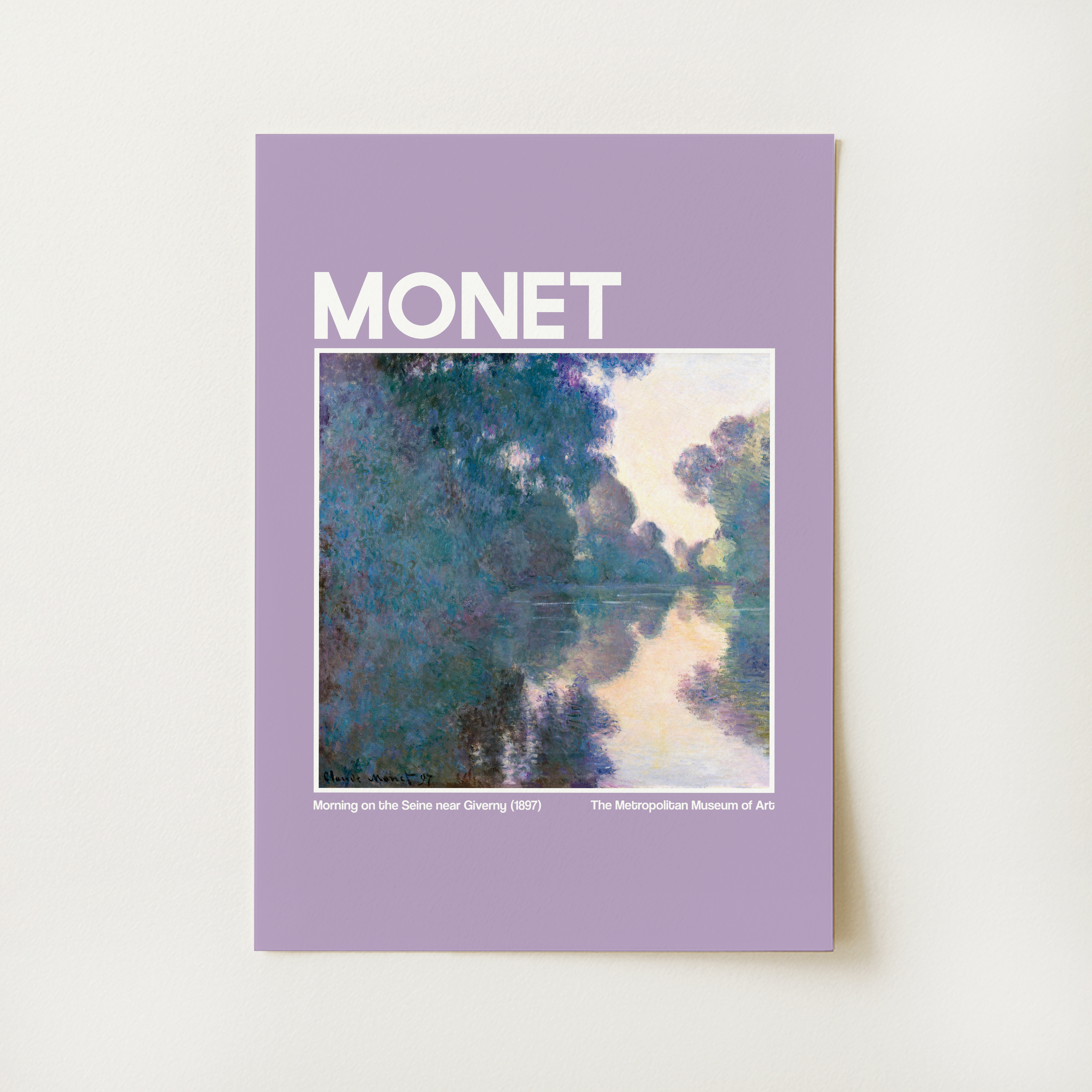 Monet Exhibition Print