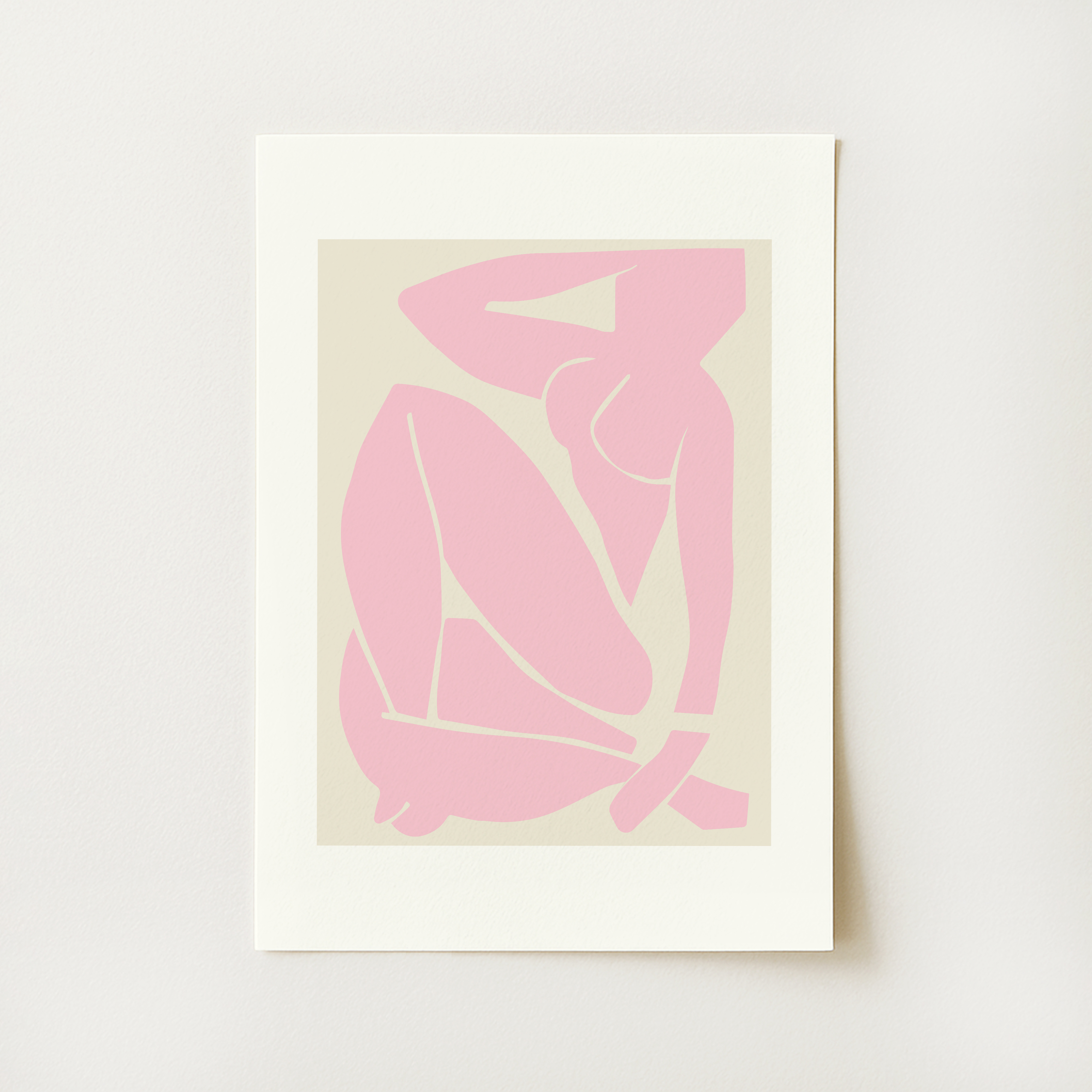 Matisse Exhibition Pink Nude Print