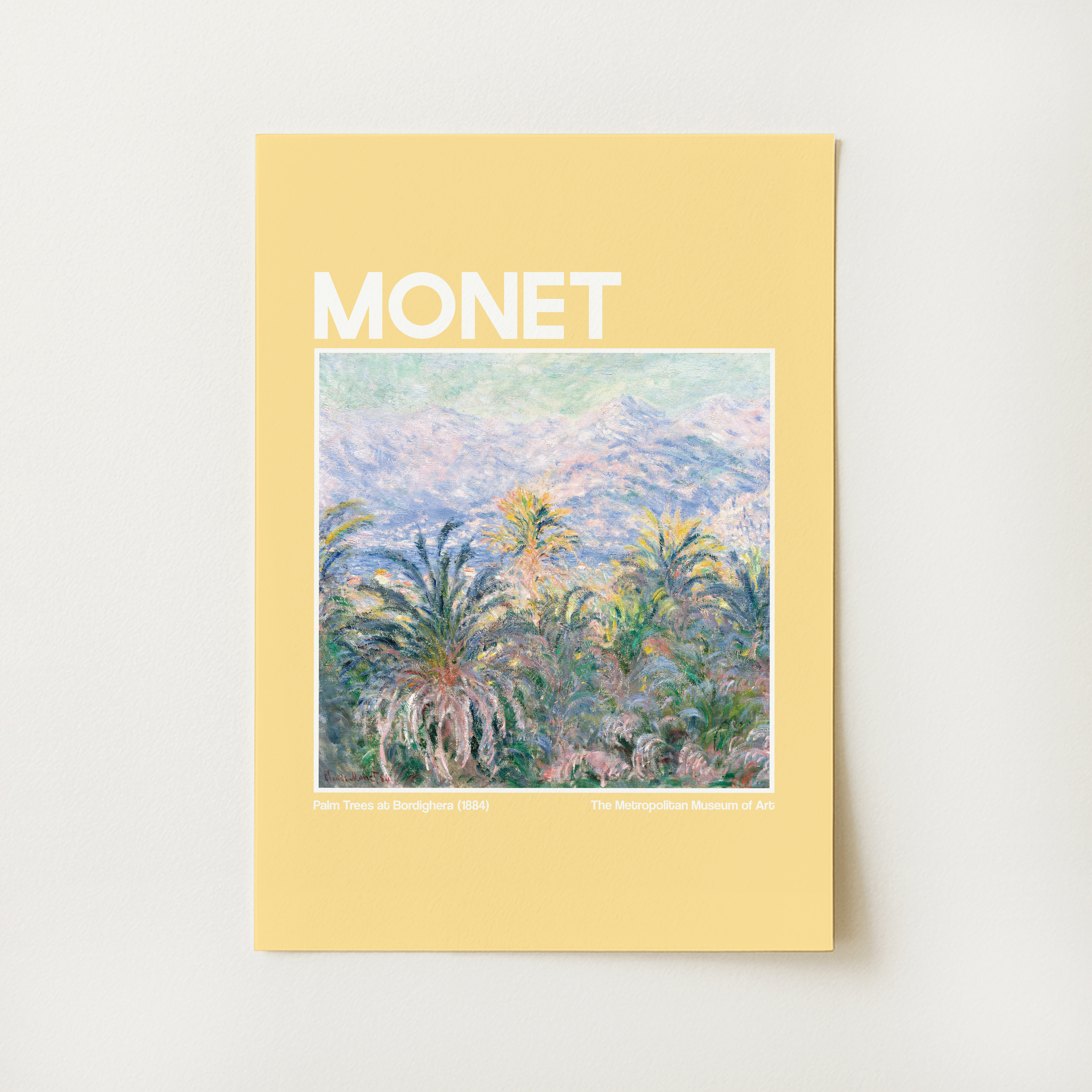 Monet Exhibition Print