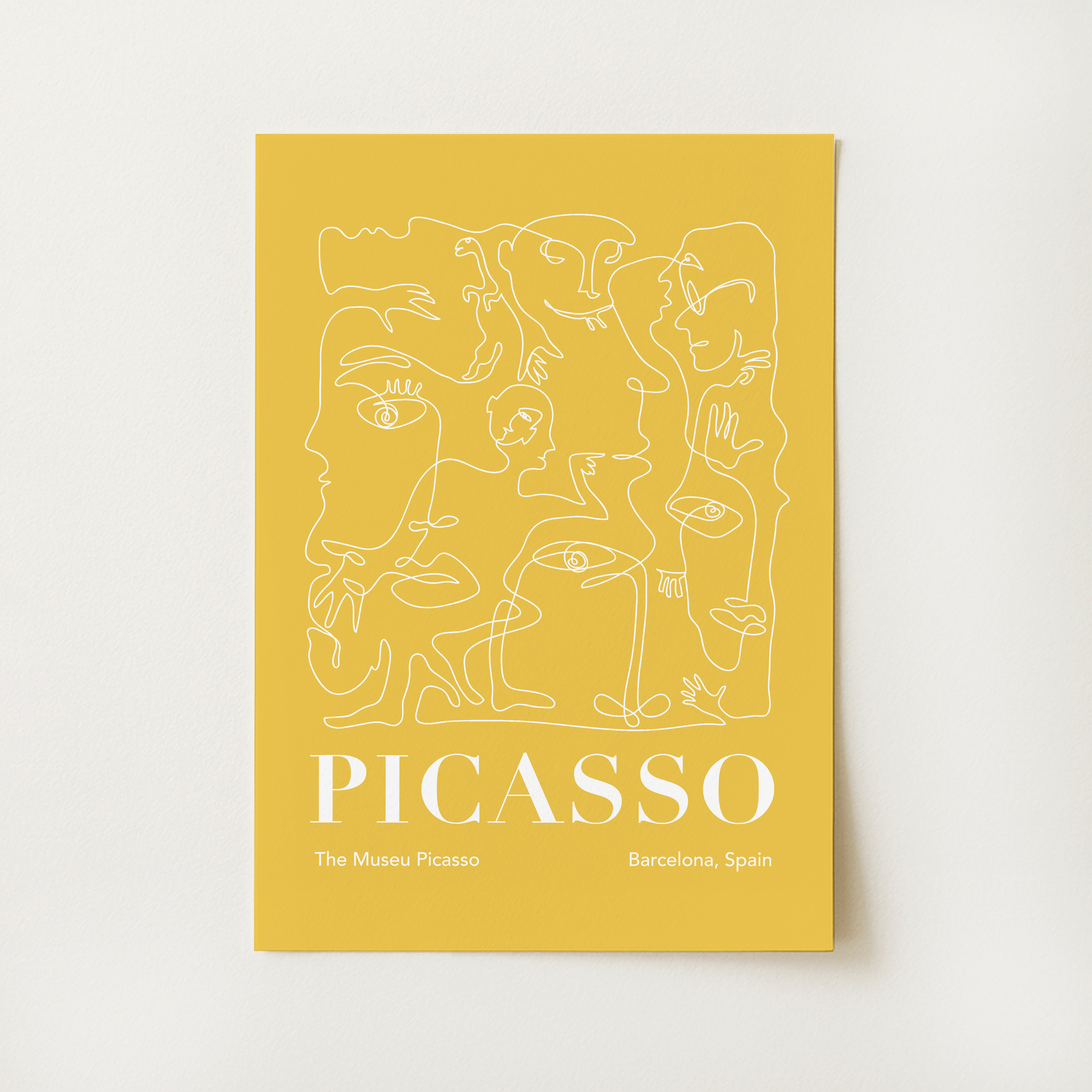 Picasso Line Print