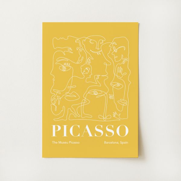 Picasso Line Print