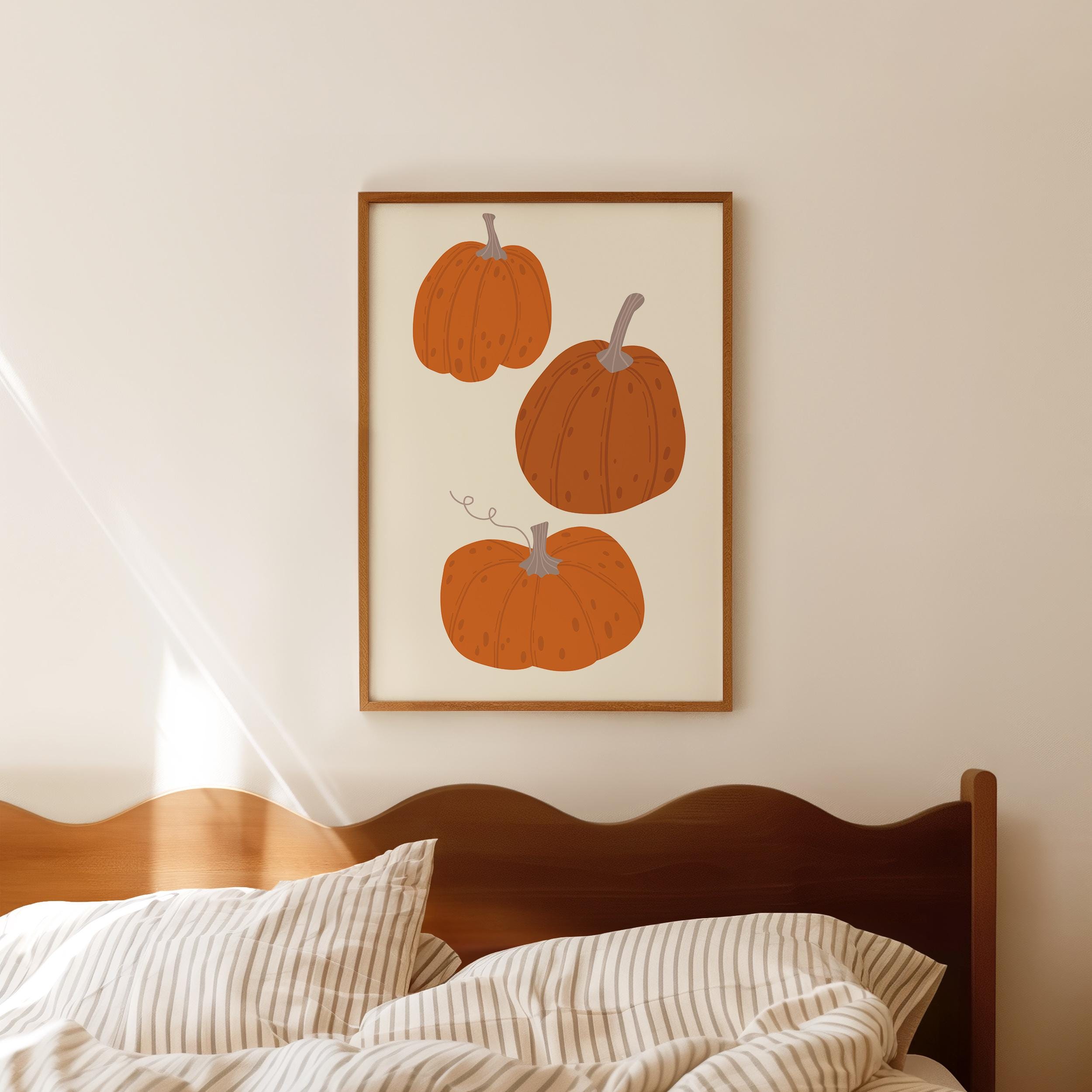 3 Pumpkins Print - Image 3