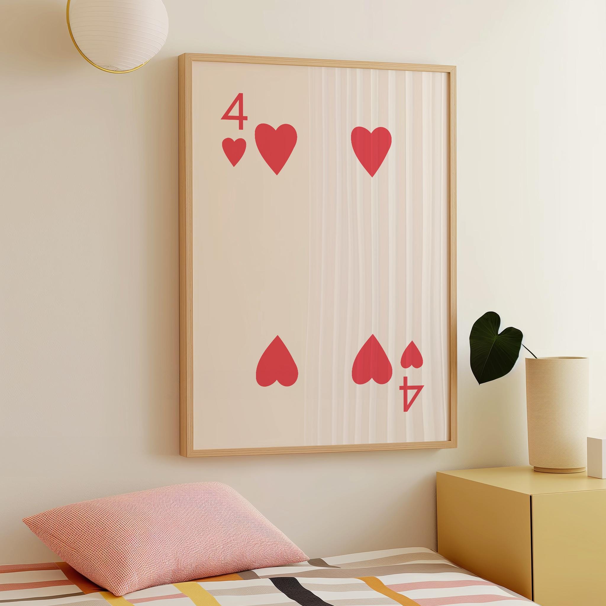 4 of Hearts Print - Image 2