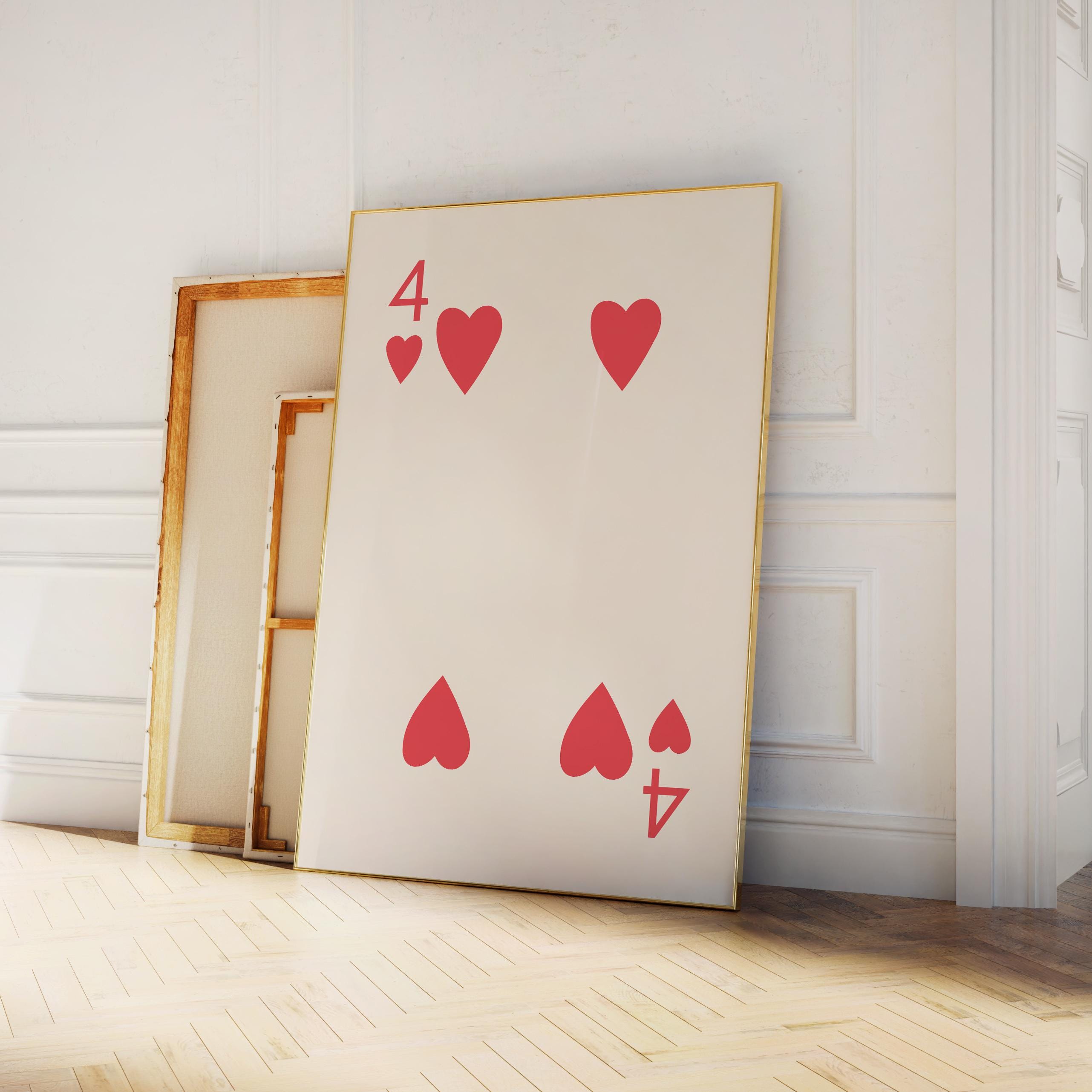 4 of Hearts Print - Image 5