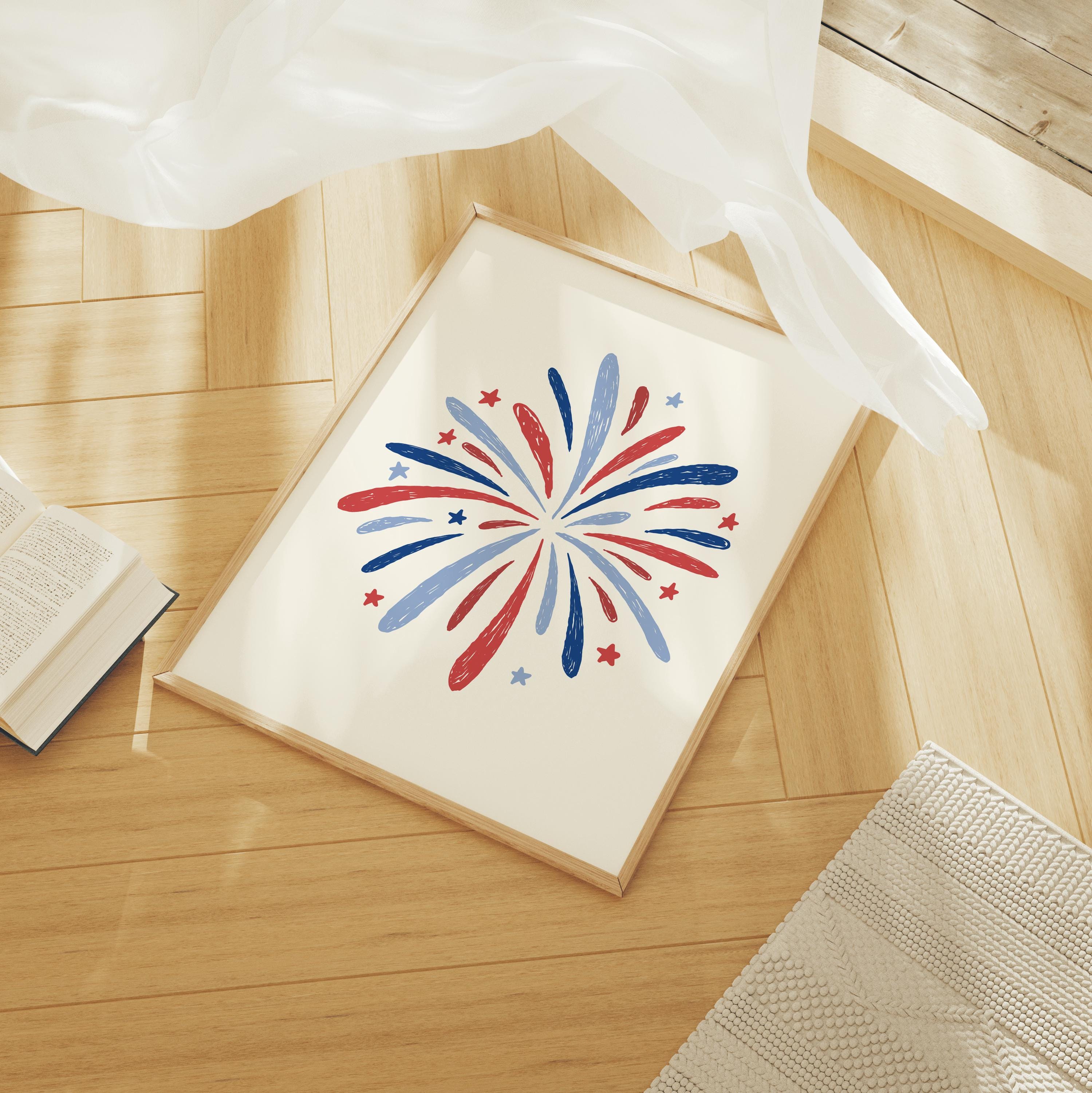 4th of July Fireworks Print - Image 5