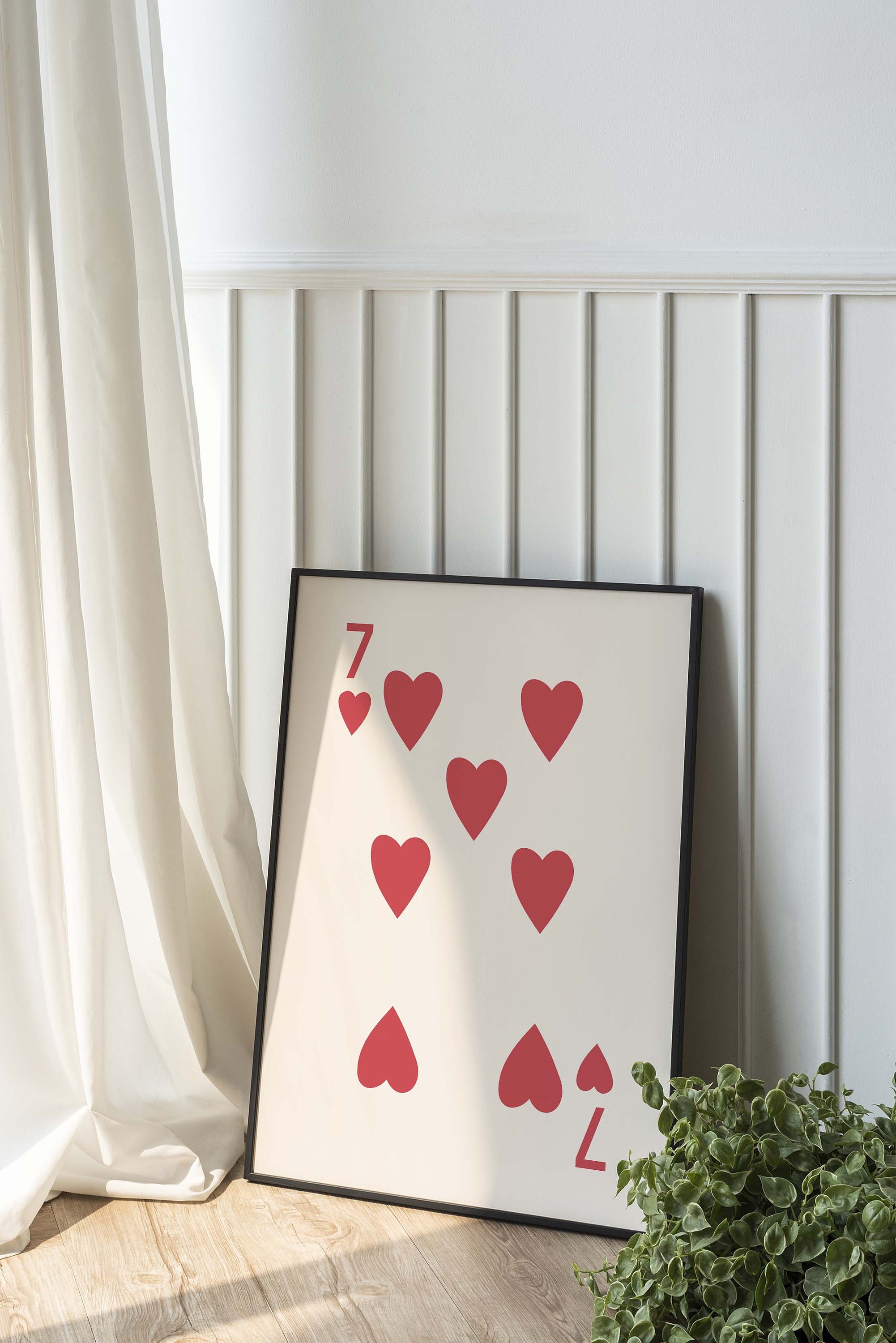 7 of Hearts Print - Image 2