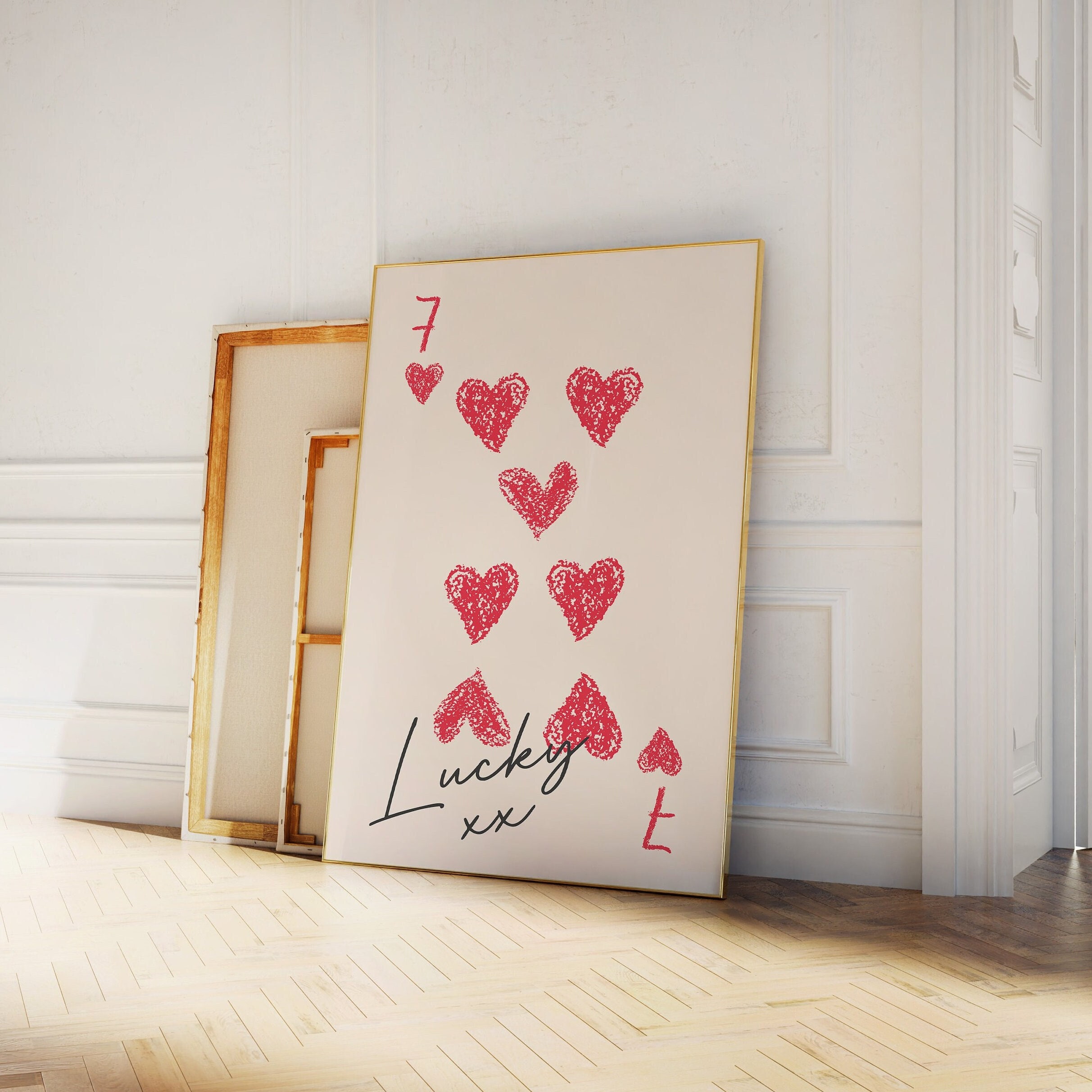 7 of Hearts Print - Image 2
