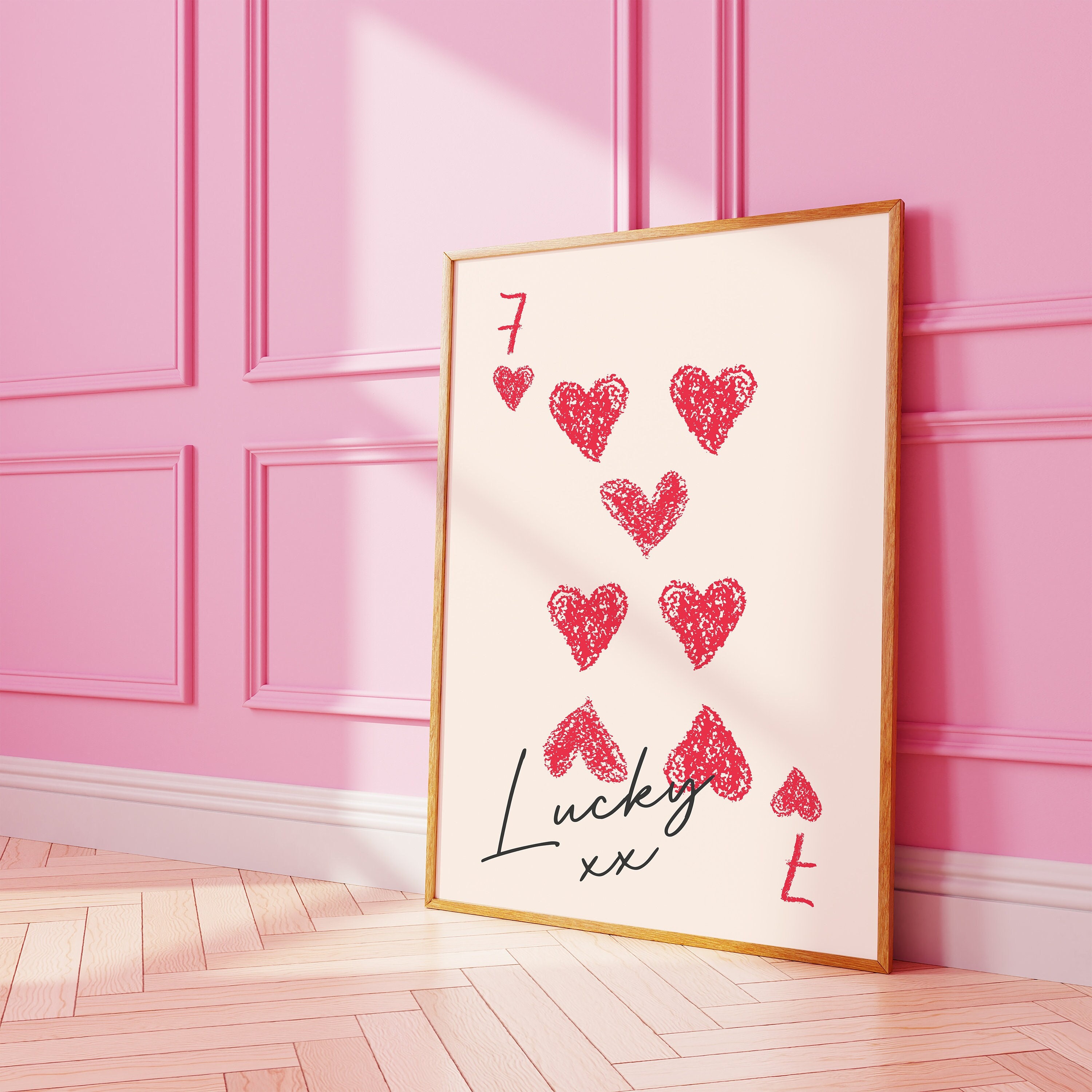 7 of Hearts Print - Image 3