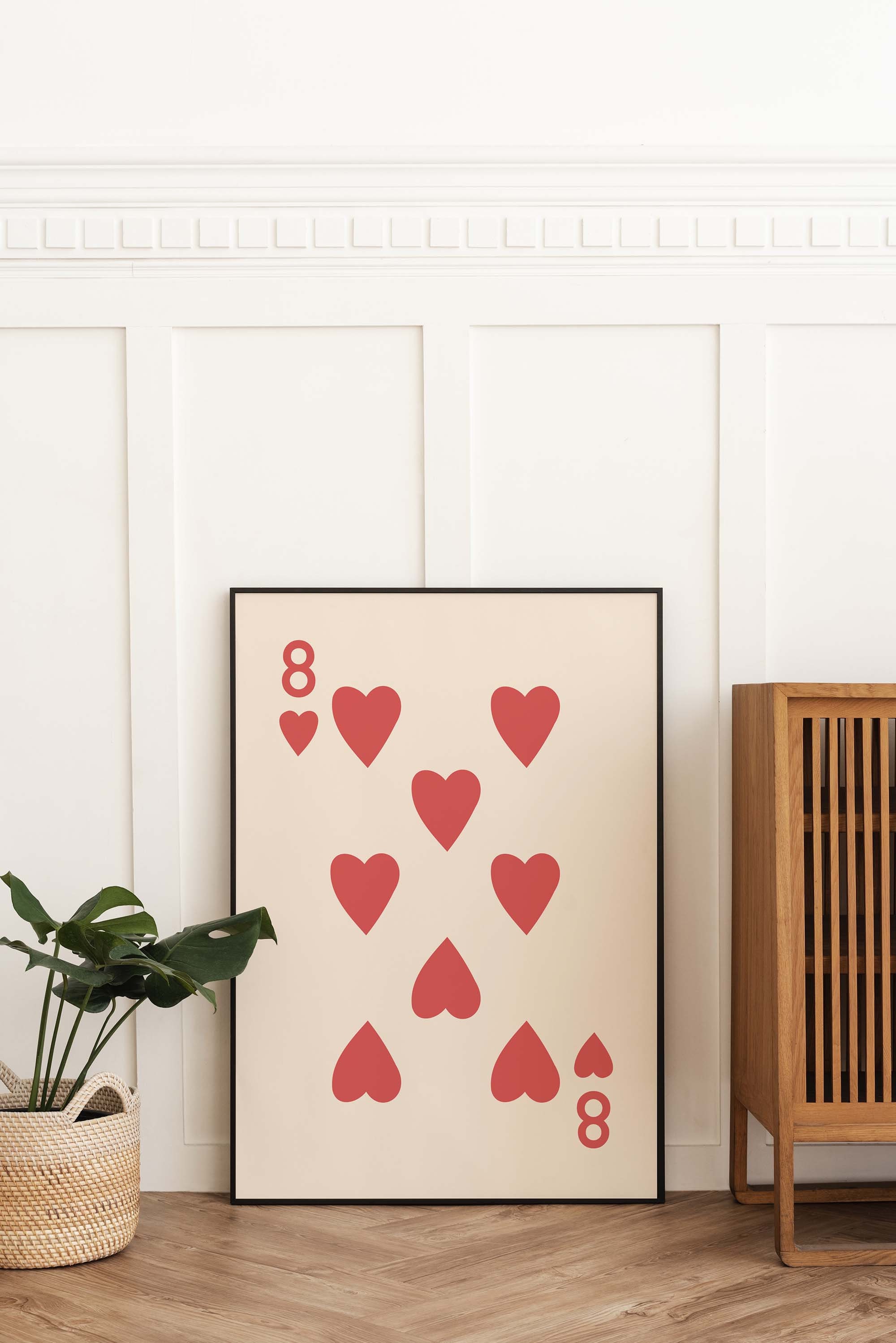 8 of Hearts Print - Image 2
