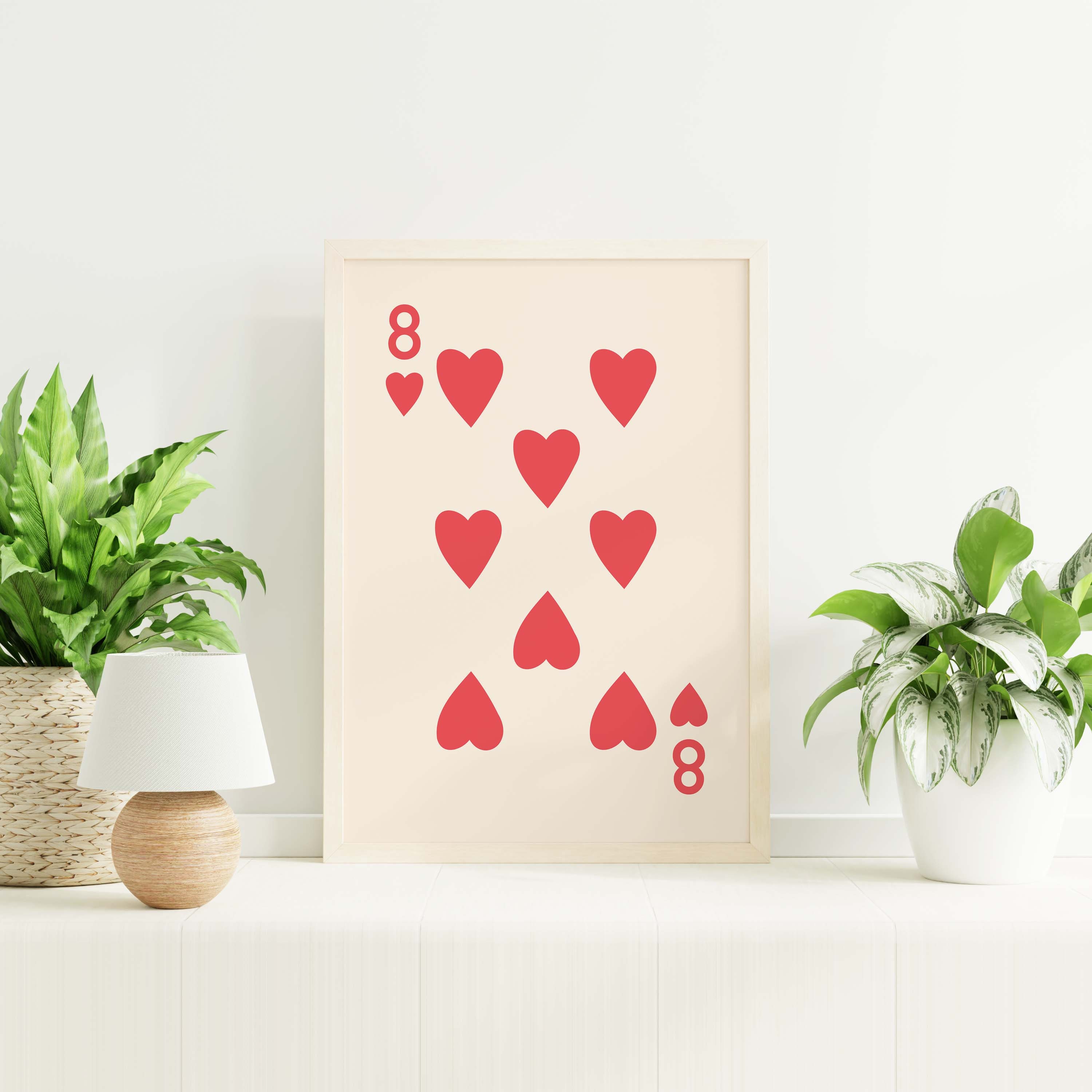 8 of Hearts Print - Image 3