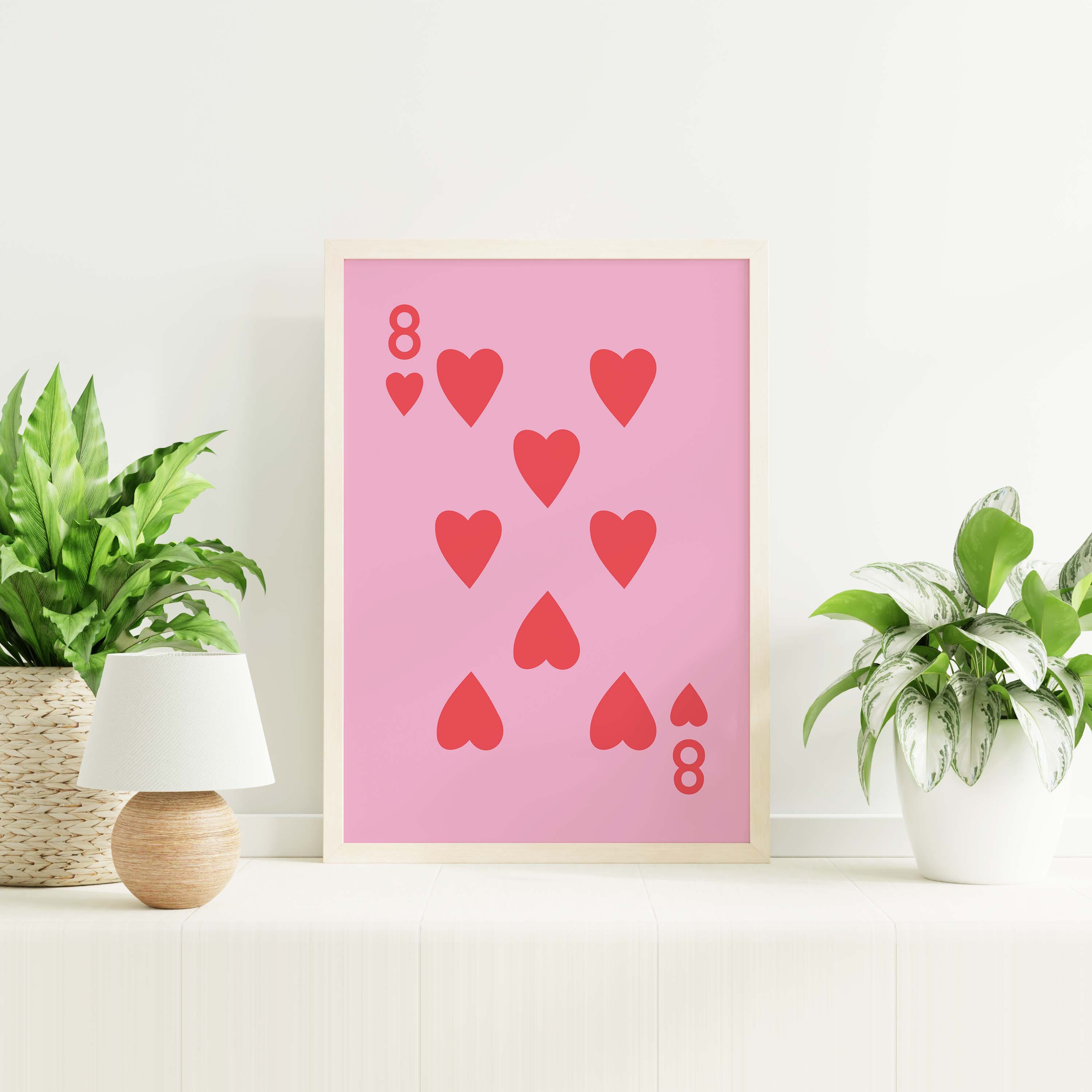 8 of Hearts Print - Image 3