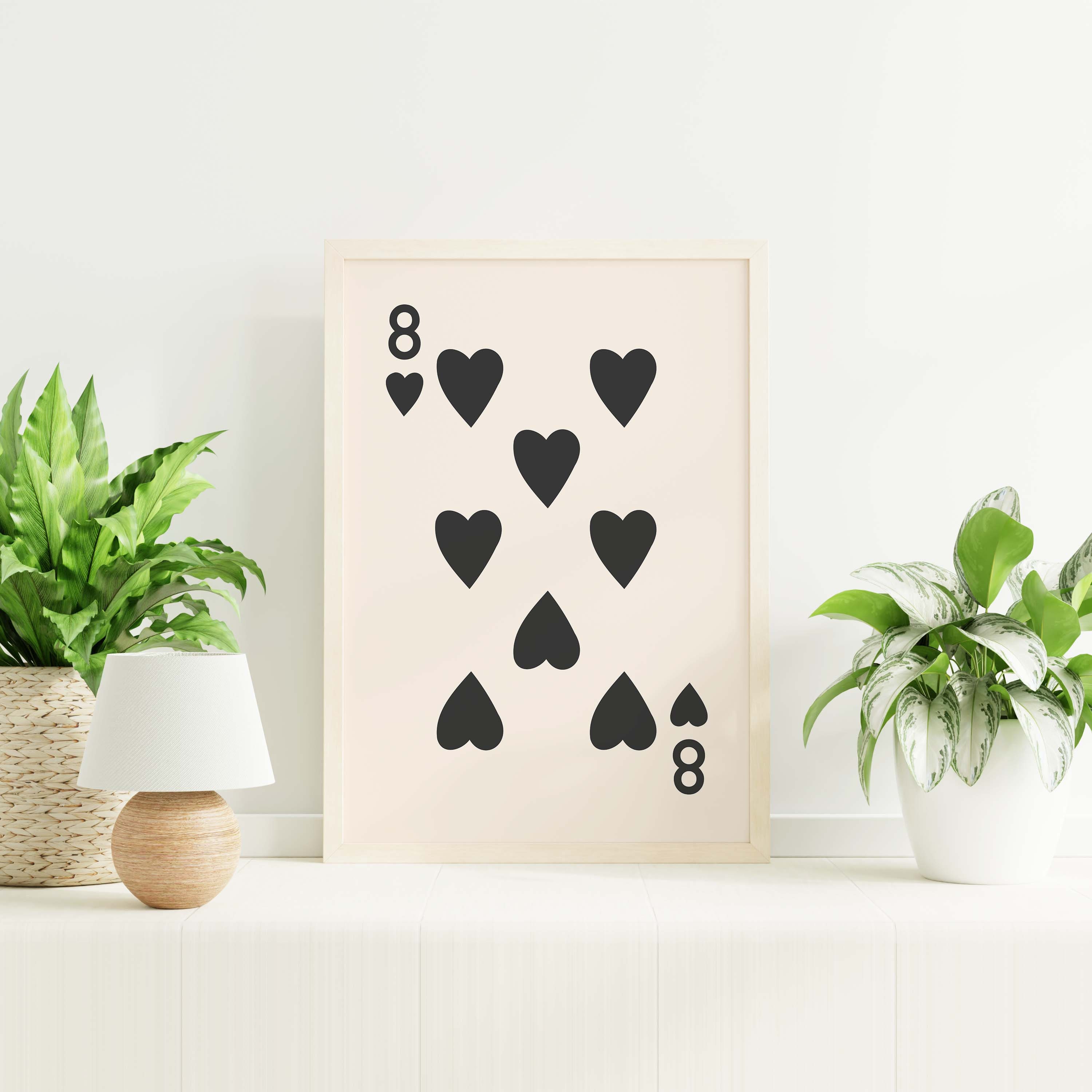 8 of Hearts Print - Image 4