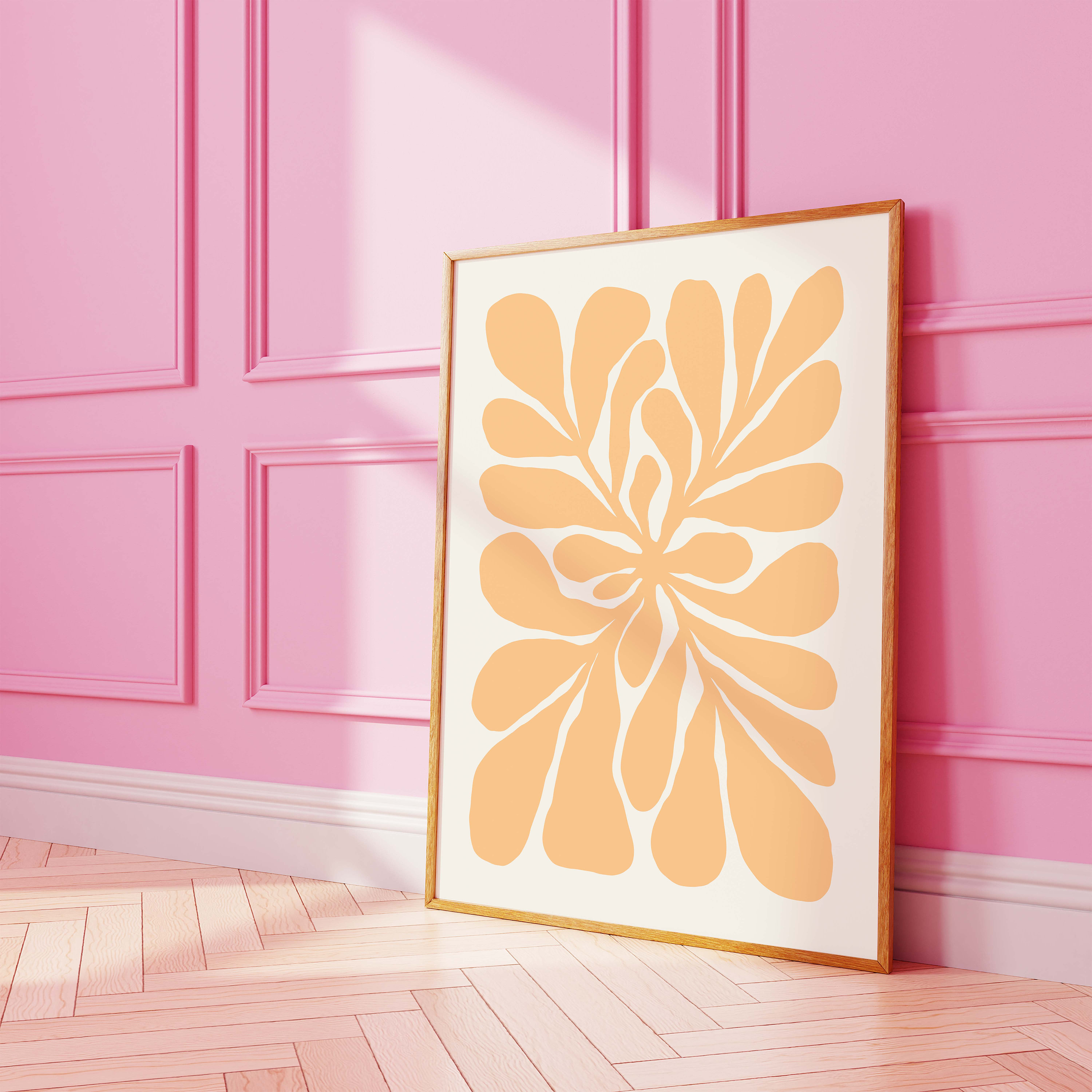 Abstract Botanical Print - Image 3