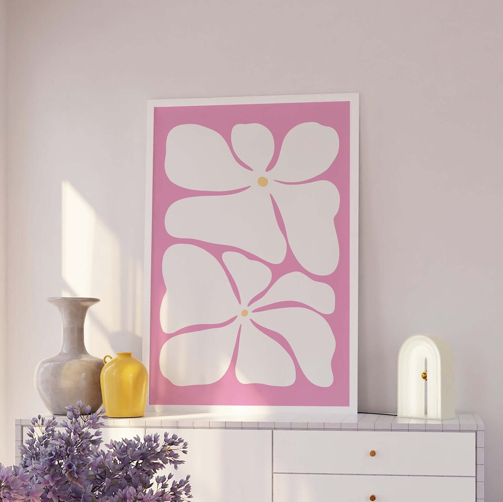 Abstract Floral Print
