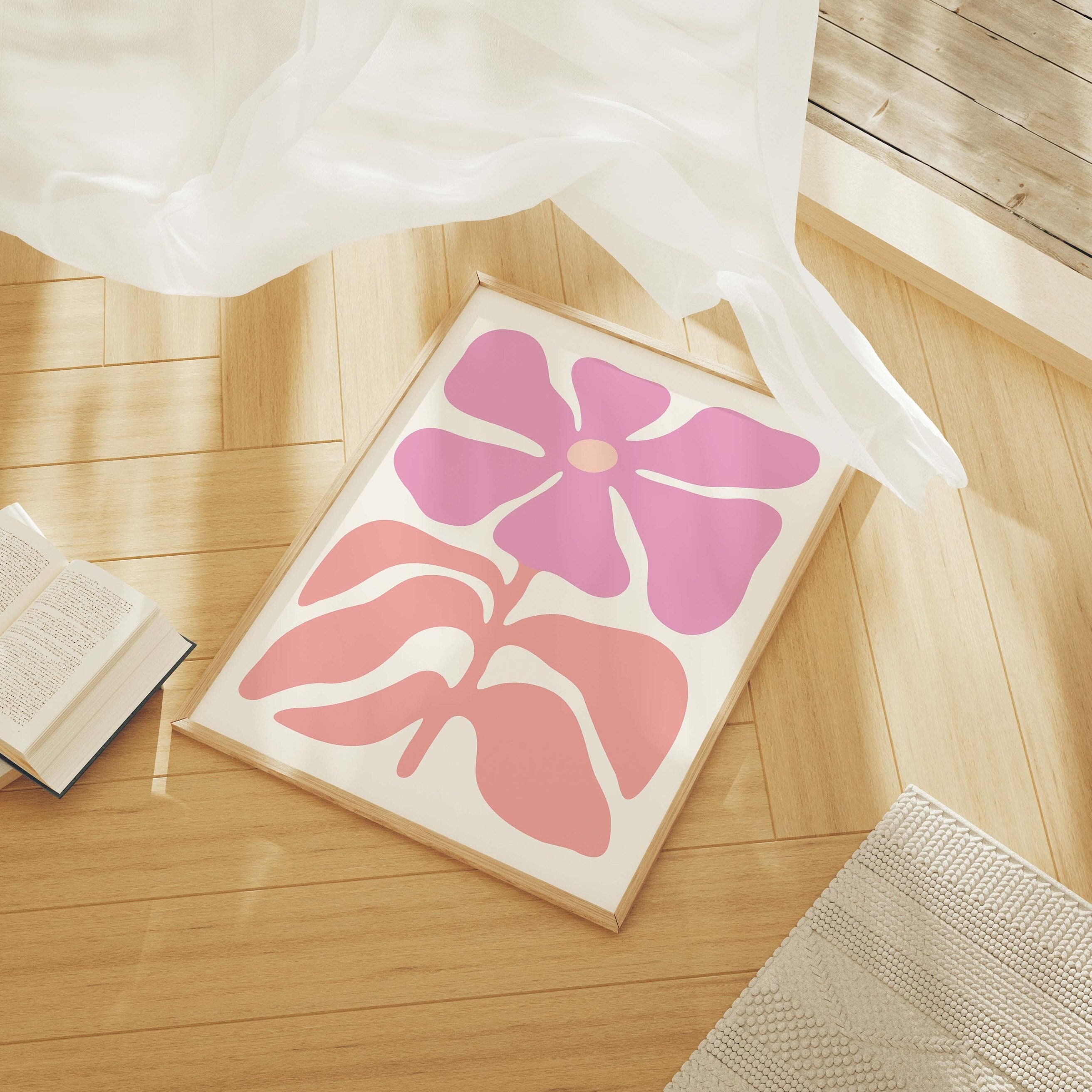 Abstract Floral Print