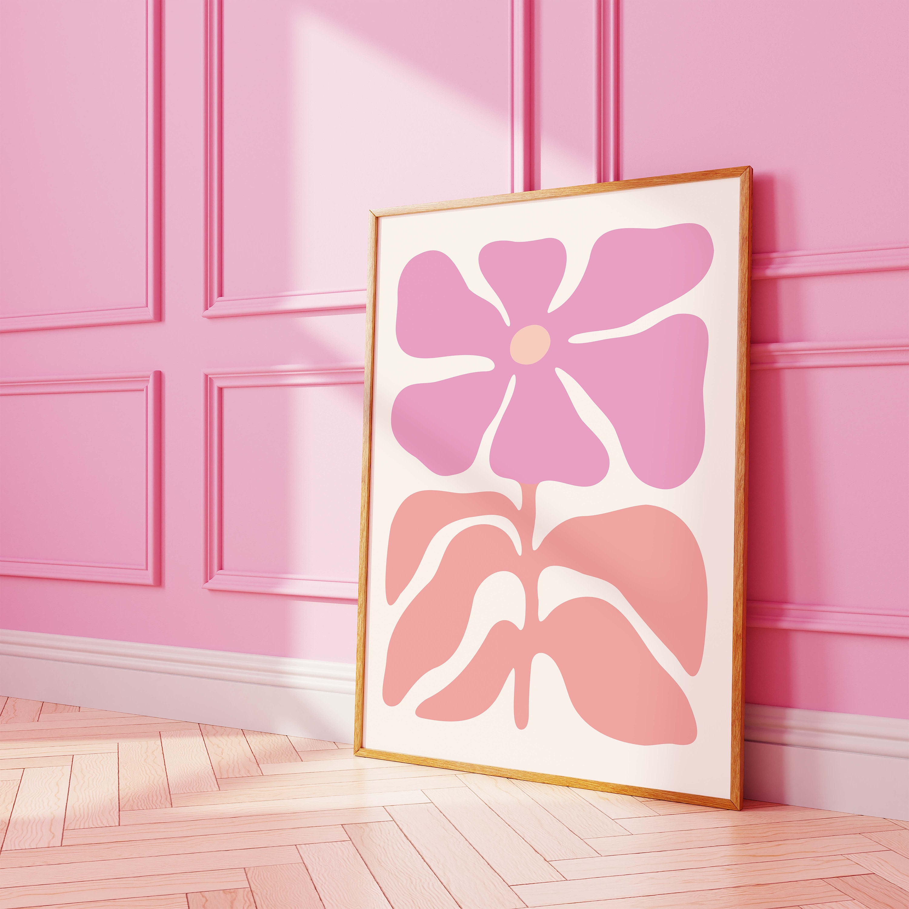 Abstract Floral Print - Image 2