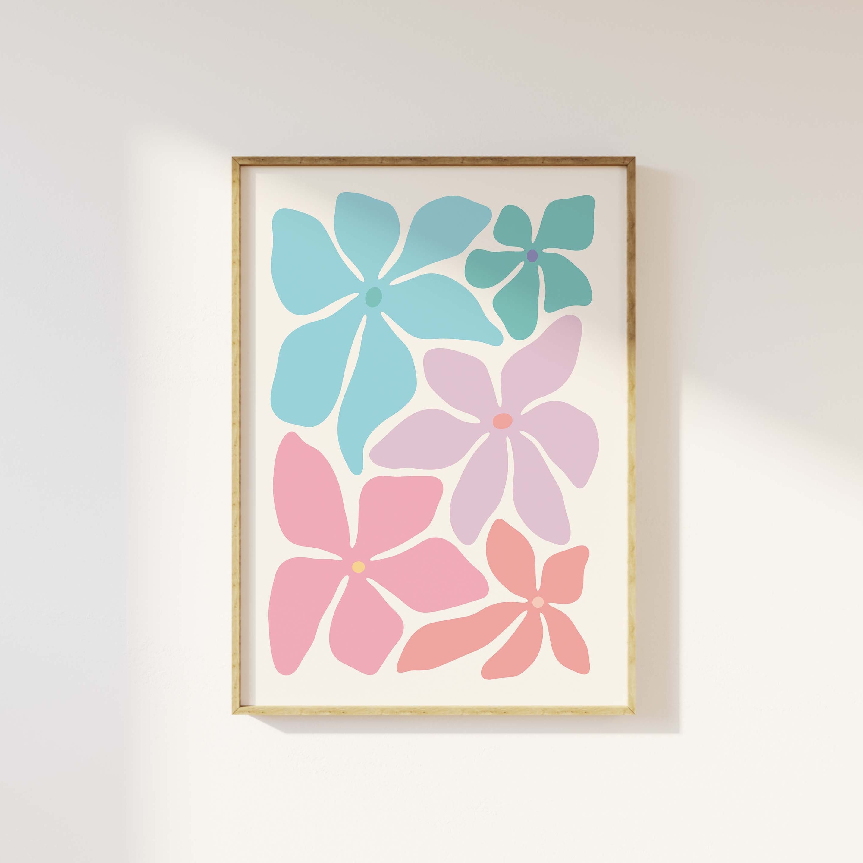 Abstract Floral Print - Image 2