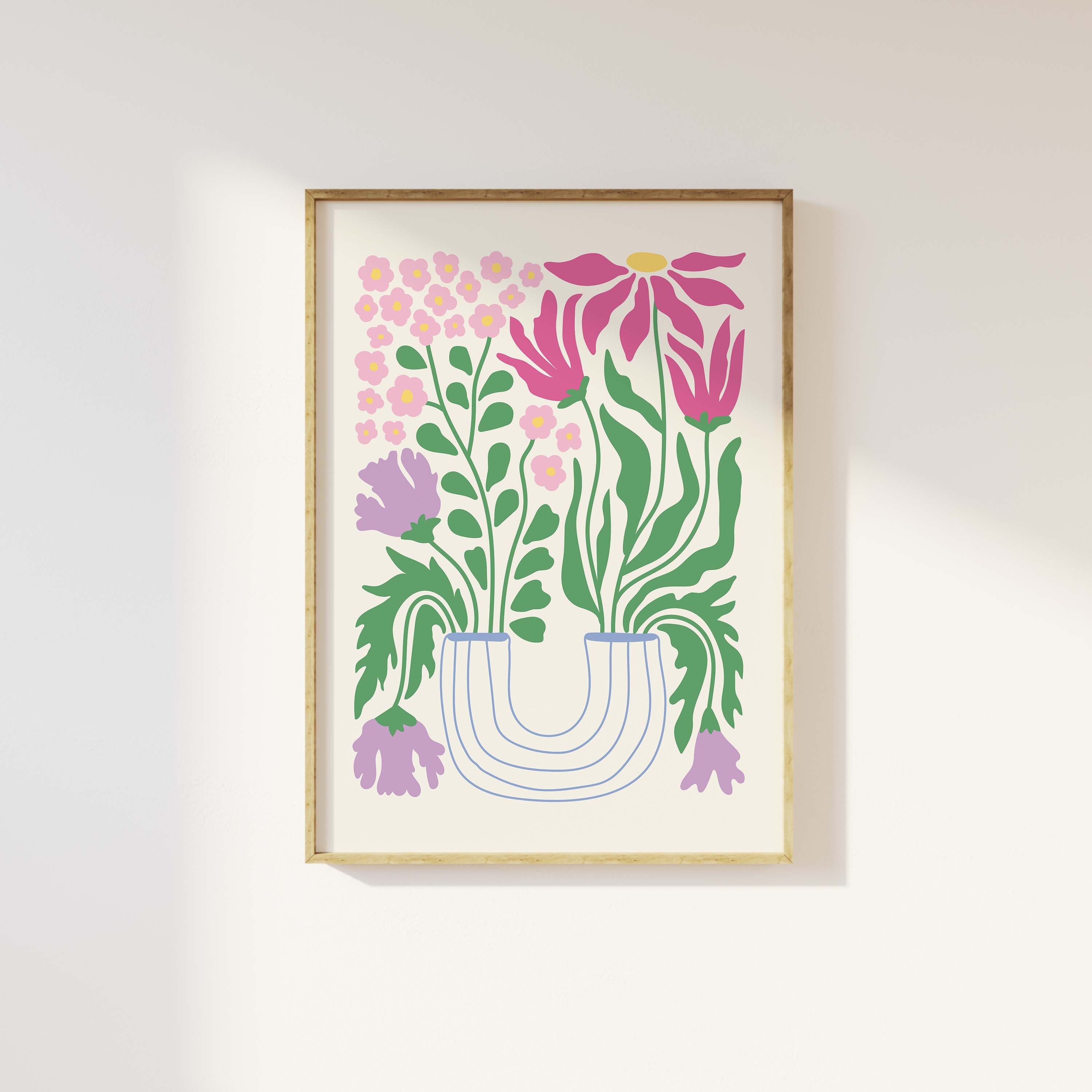Abstract Floral Print