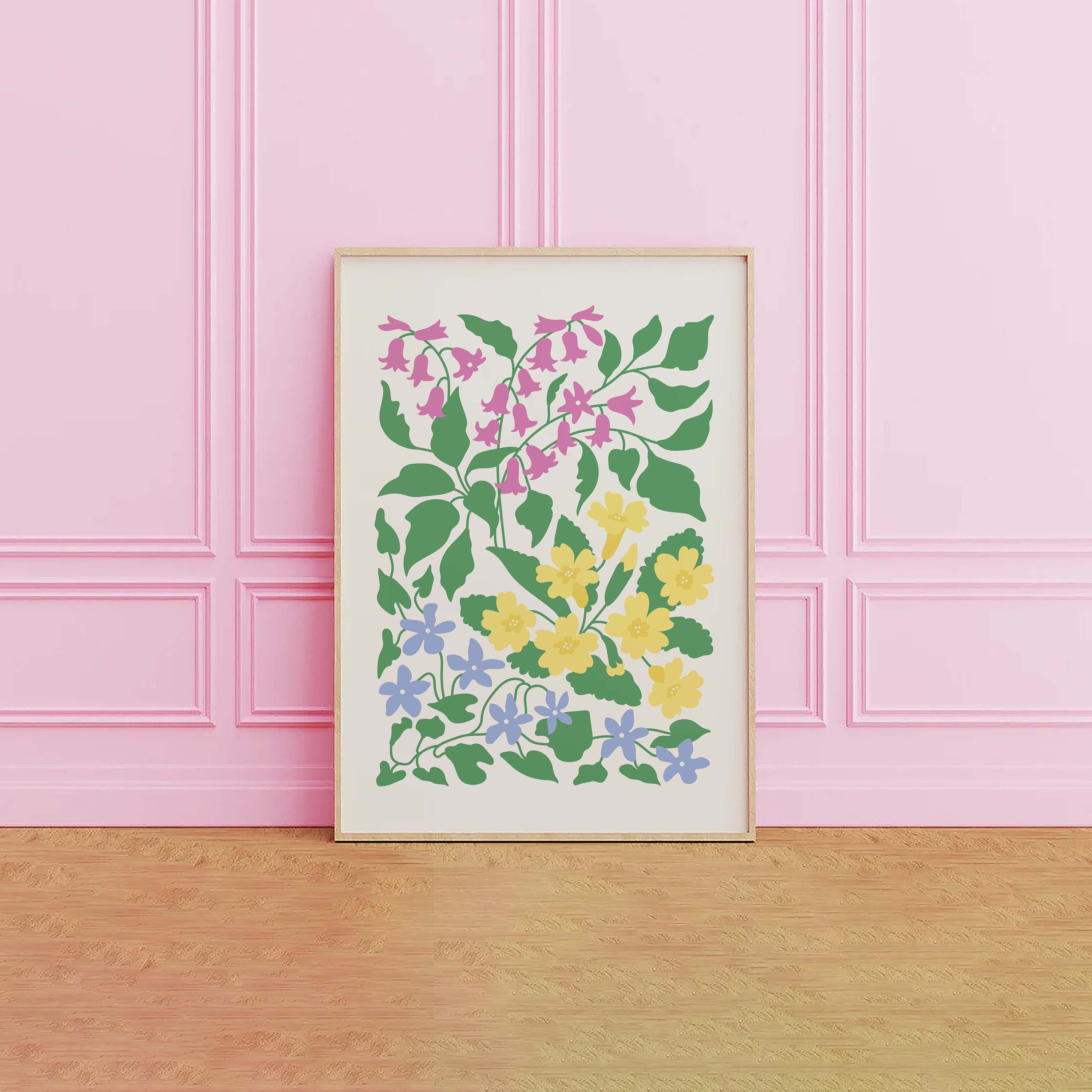 Abstract Floral Print - Image 2