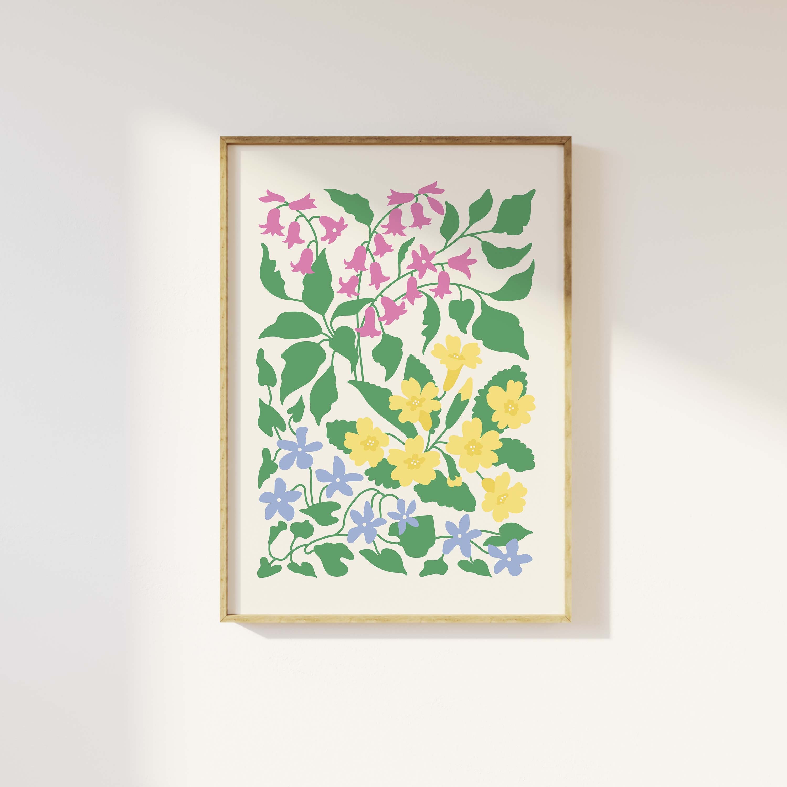 Abstract Floral Print - Image 3