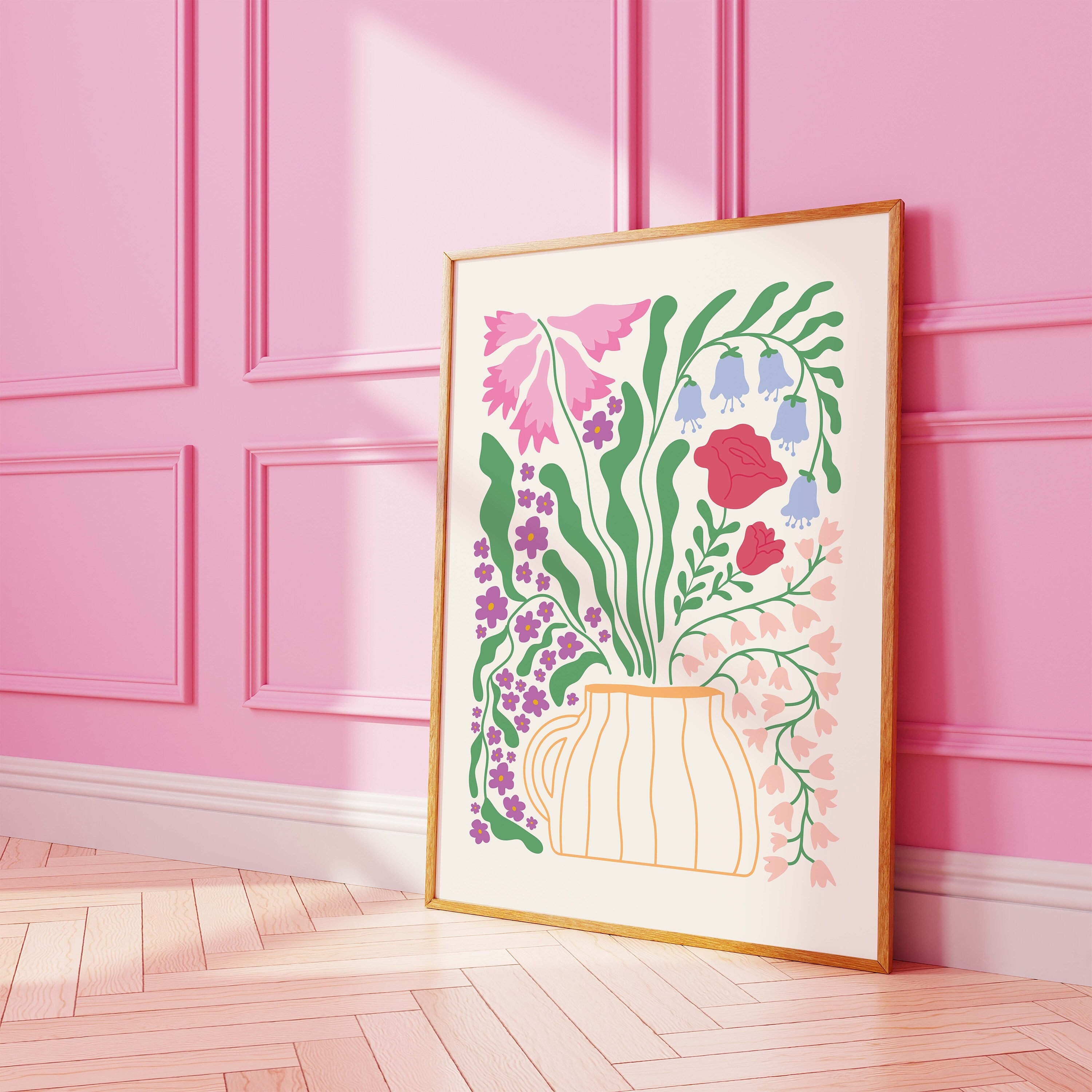 Abstract Floral Print