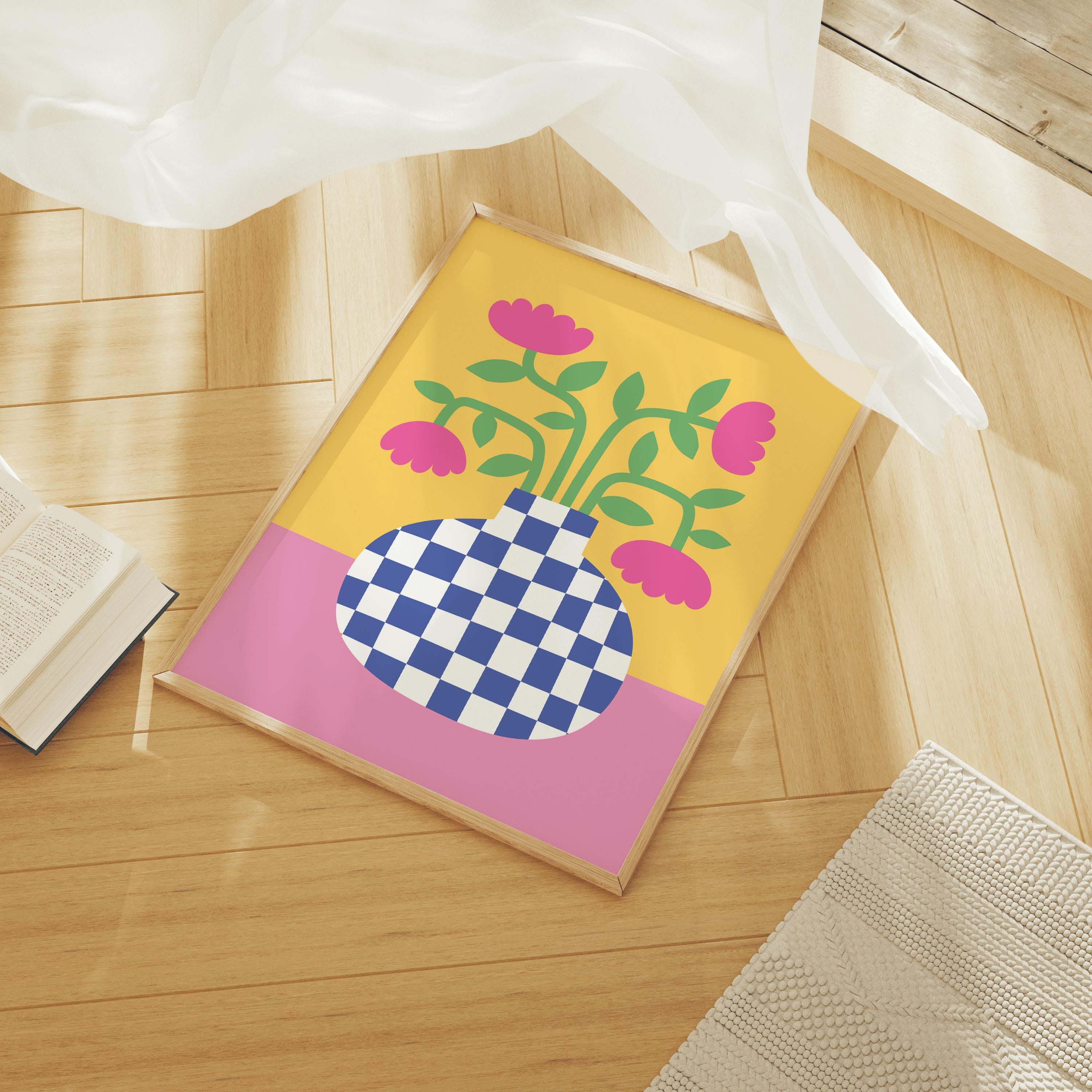 Abstract Floral Print - Image 3