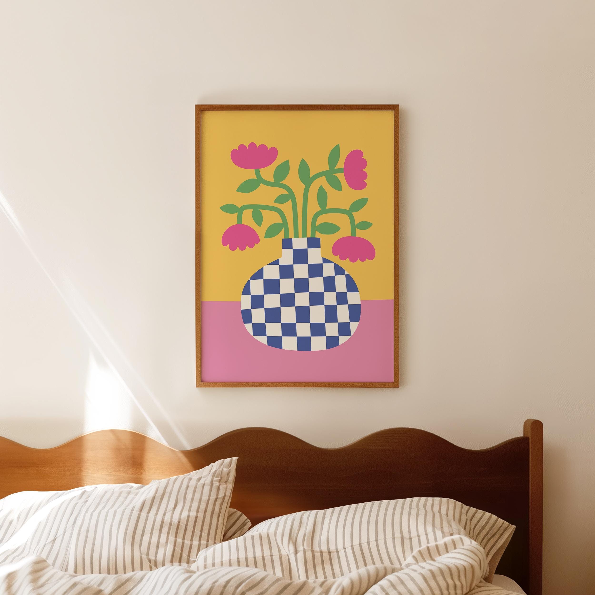 Abstract Floral Print - Image 4