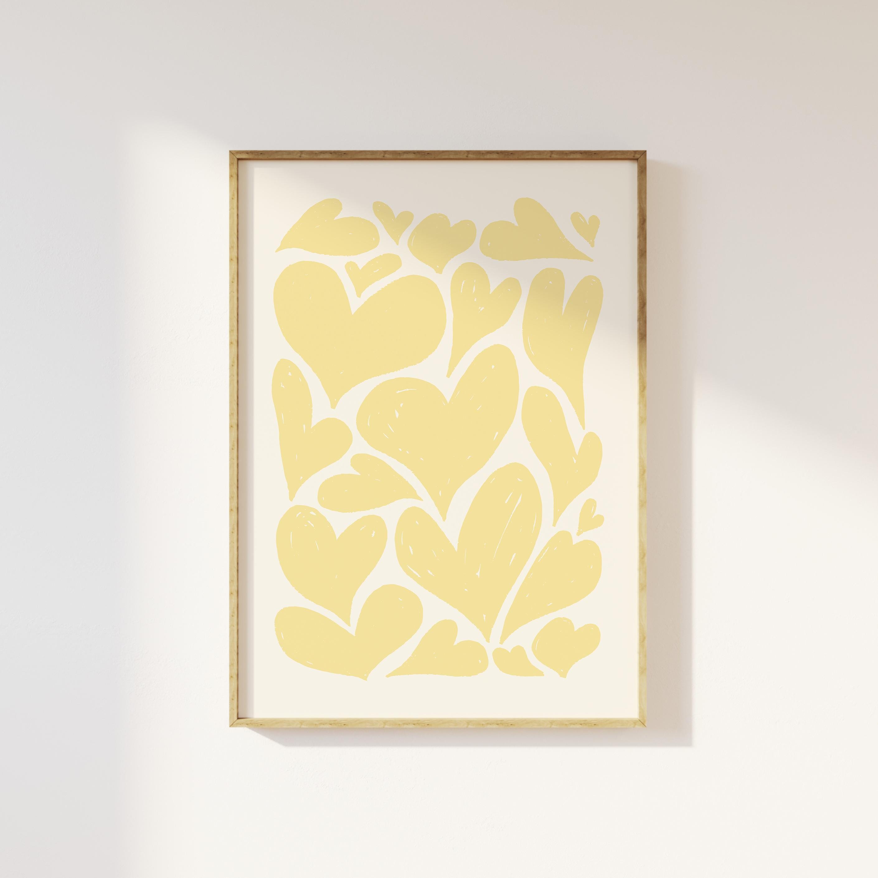 Abstract Hearts Print - Image 5
